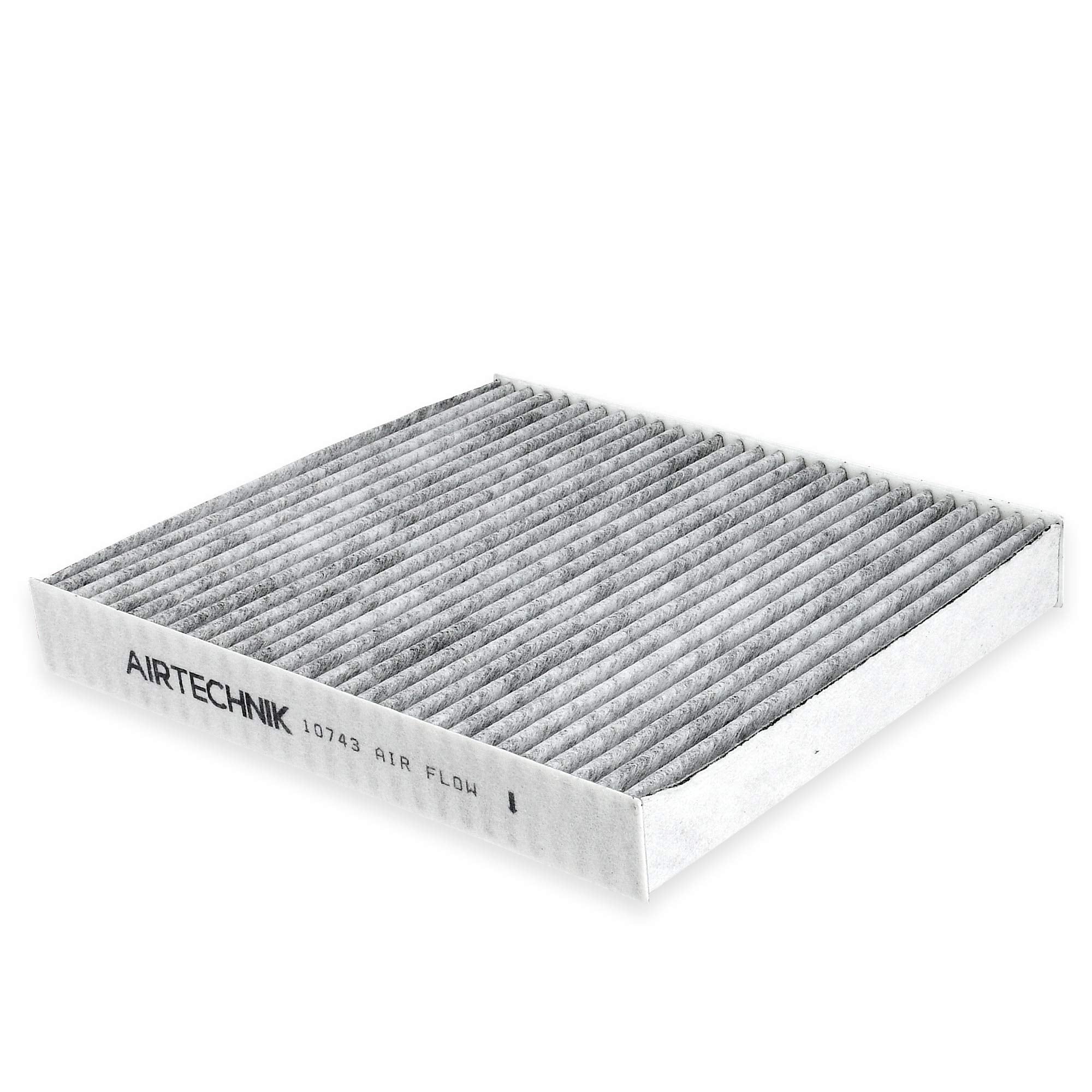 Airtechnik Cf10743 Cabin Air Filter W/Activated Carbon | Fits Select Chrysler, Dodge, Infiniti, Kenworth, Nissan, Xd, And Volksw