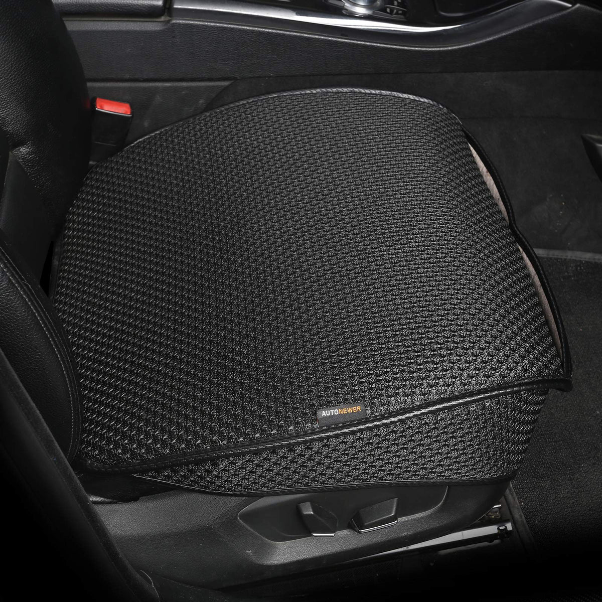 Auto Newer Breathable Universal Four Seasons Car Seat Covers, Luxury Car Seat Cushion,Protectors For Front Seat Bottoms,Compatib