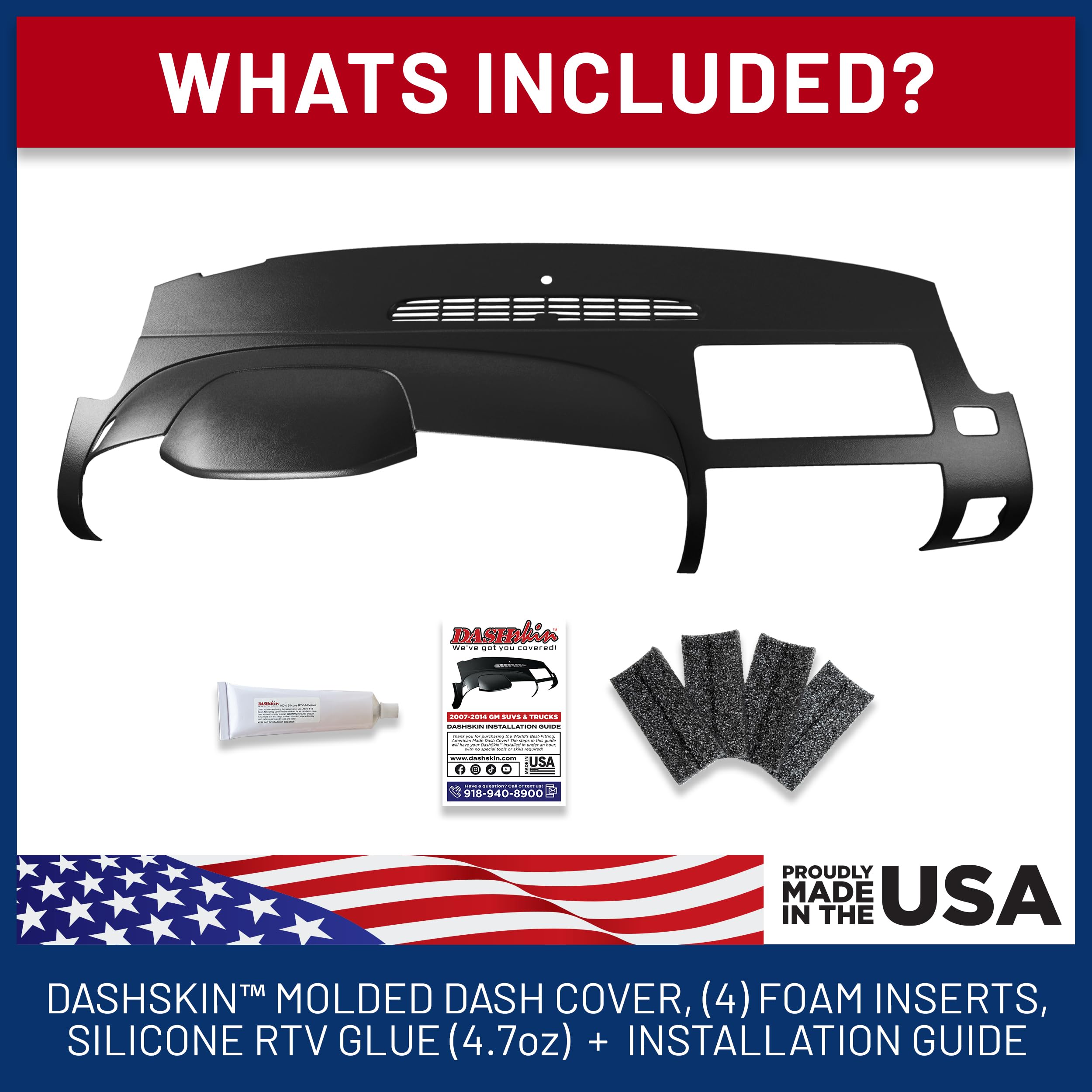 Dashskin One Piece Molded Dash Cover Cap Compatible With 2007-2013 Silverado Sierra W Dual Glovebox Dashboards In Cashmere - Mad