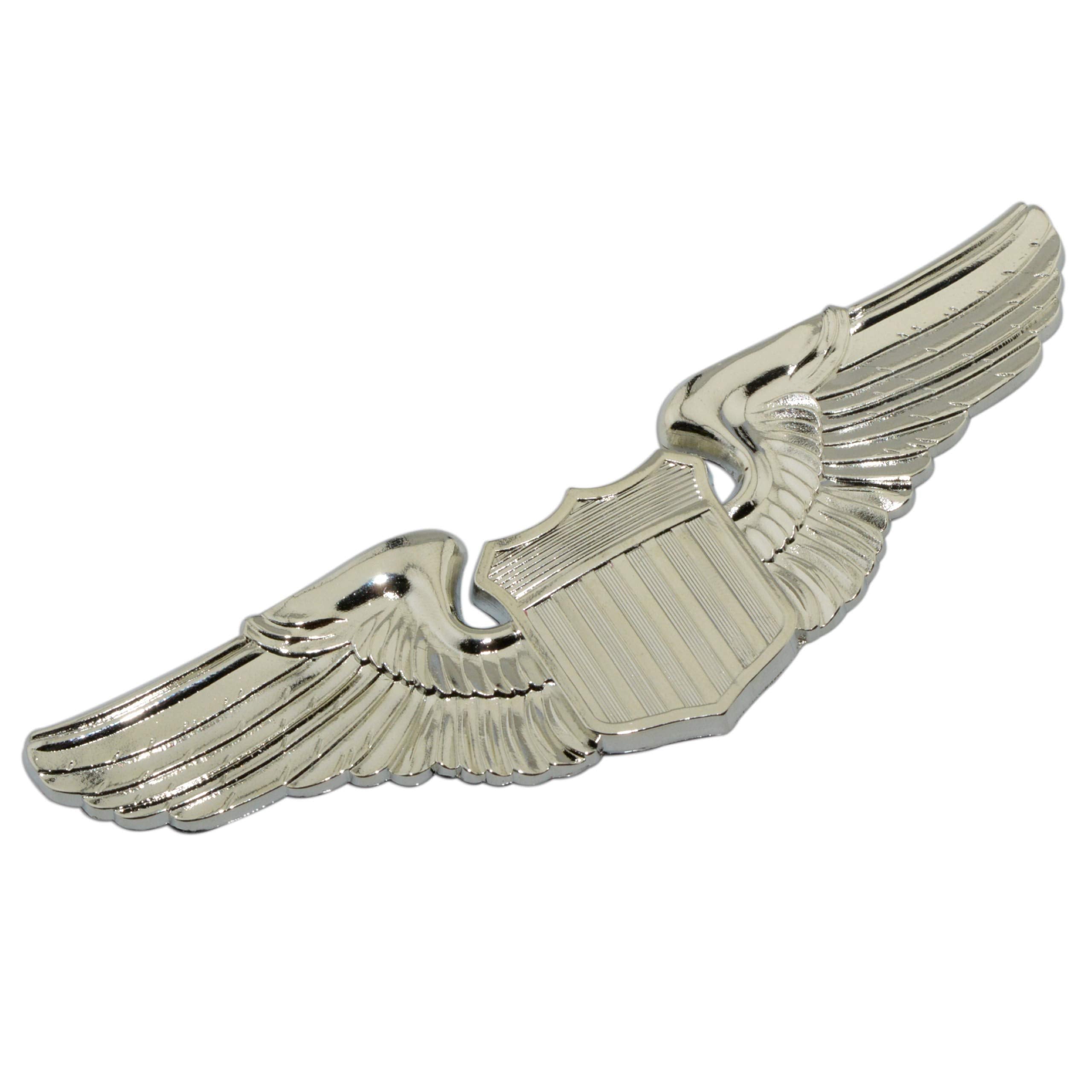 Air Force Pilot Metal Decal Auto Emblem