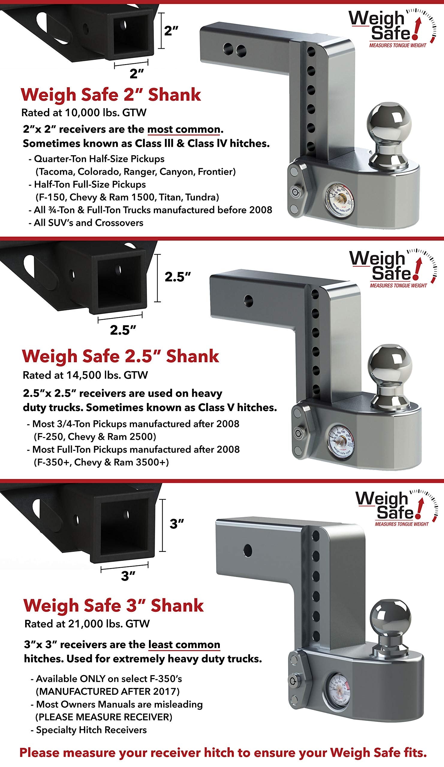 Weigh Safe Ws6-2-Cer-Bla