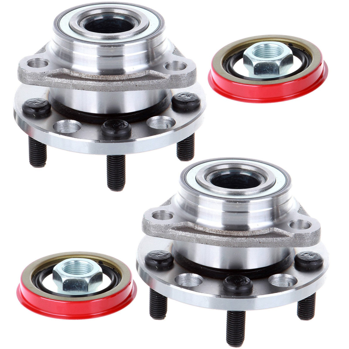 ECCPP Wheel Bearing Assembly Front fit Buick Skyhawk Skylark Somerset Cadillac Cimarron Chevy Beretta Cavalier Corsica Oldsmobil