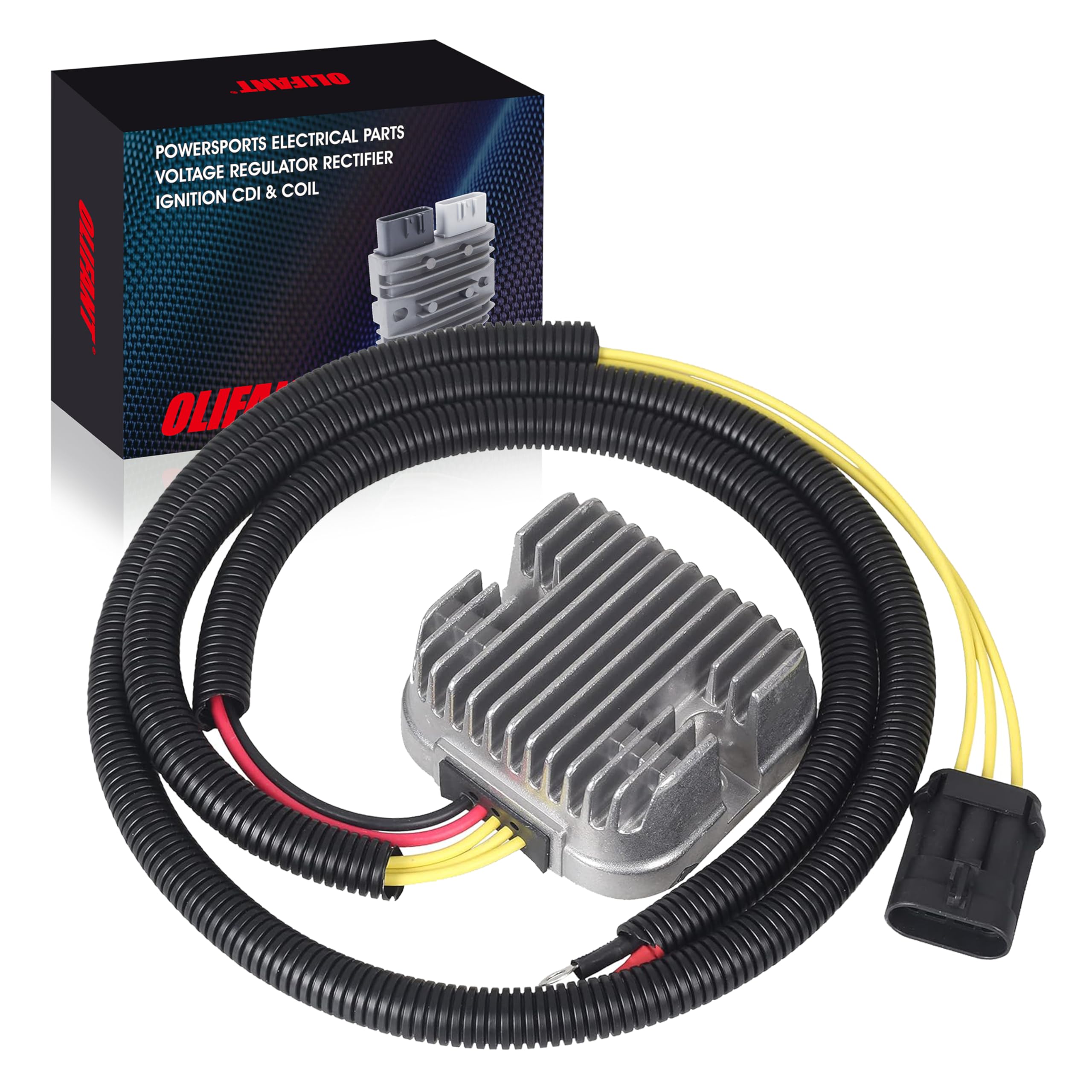 Voltage Regulator Rectifier For Polaris Sportsman 850 10-16/Sportsman 570 14-18/Sportsman 450 16-18/Sportsman 550 10-14/Scrambler 1000 14-16/Sportsman 1000/Etx/Polaris Hawkeye 325 4012678 4014543