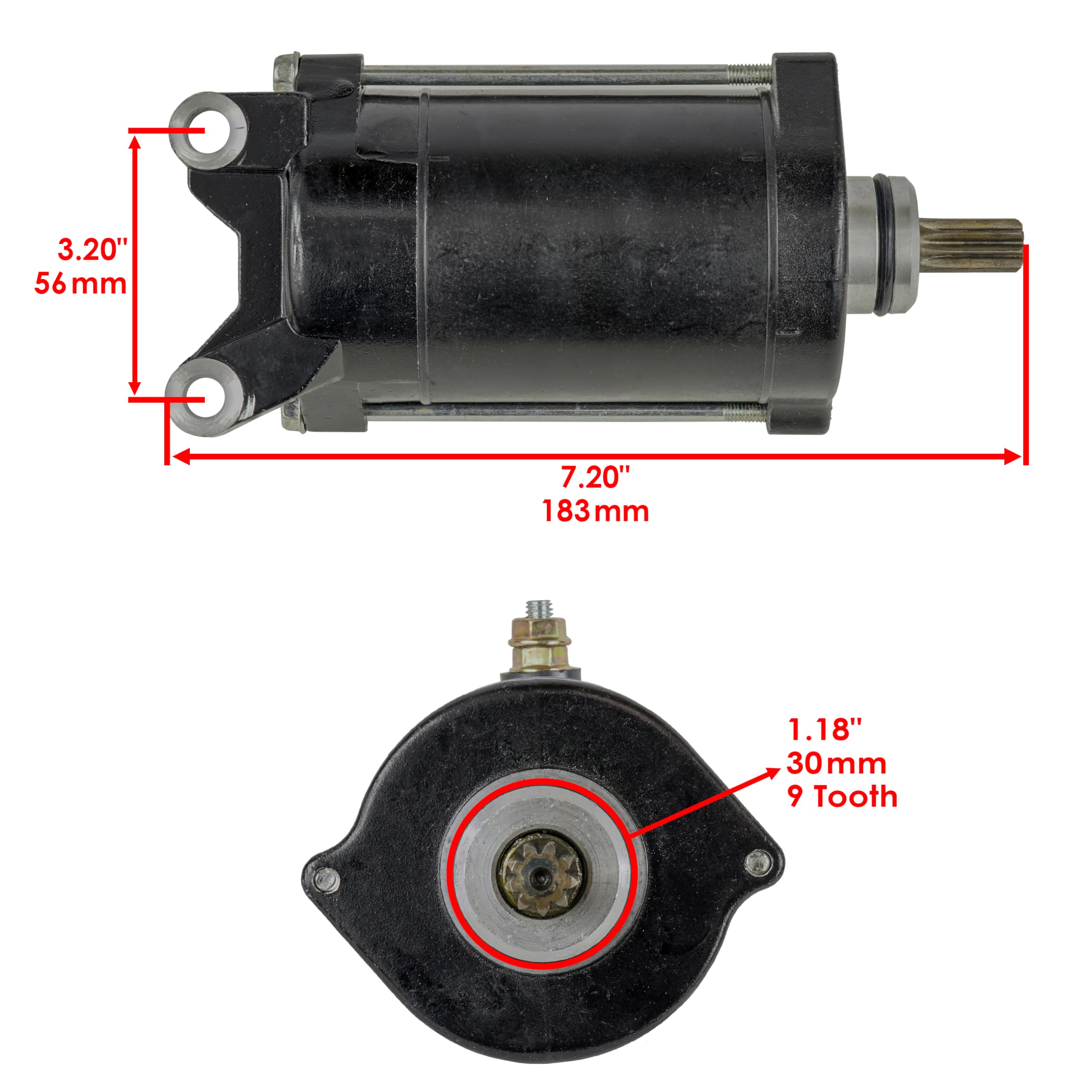 Caltric Starter Compatible With Yamaha Wave Runner 1200 Xl1200 Waverunner 1998-2000 Jetski