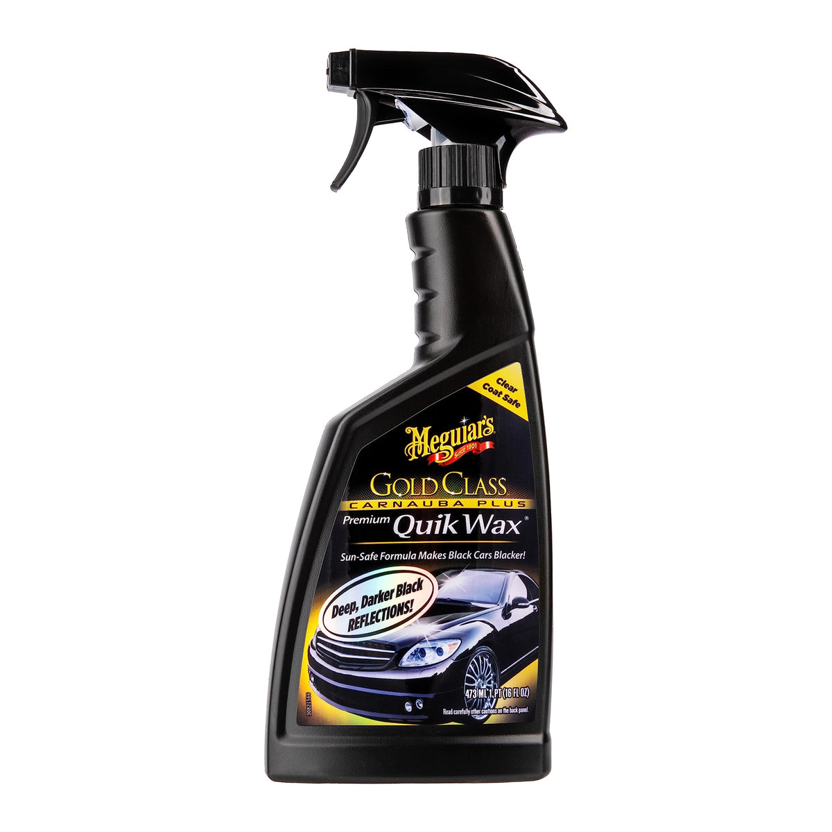 Meguiar's Gold Class Carnauba Plus Premium Quik Wax - Premium Spray Wax for a High Gloss Finish - Easy Application Carnauba Wax 