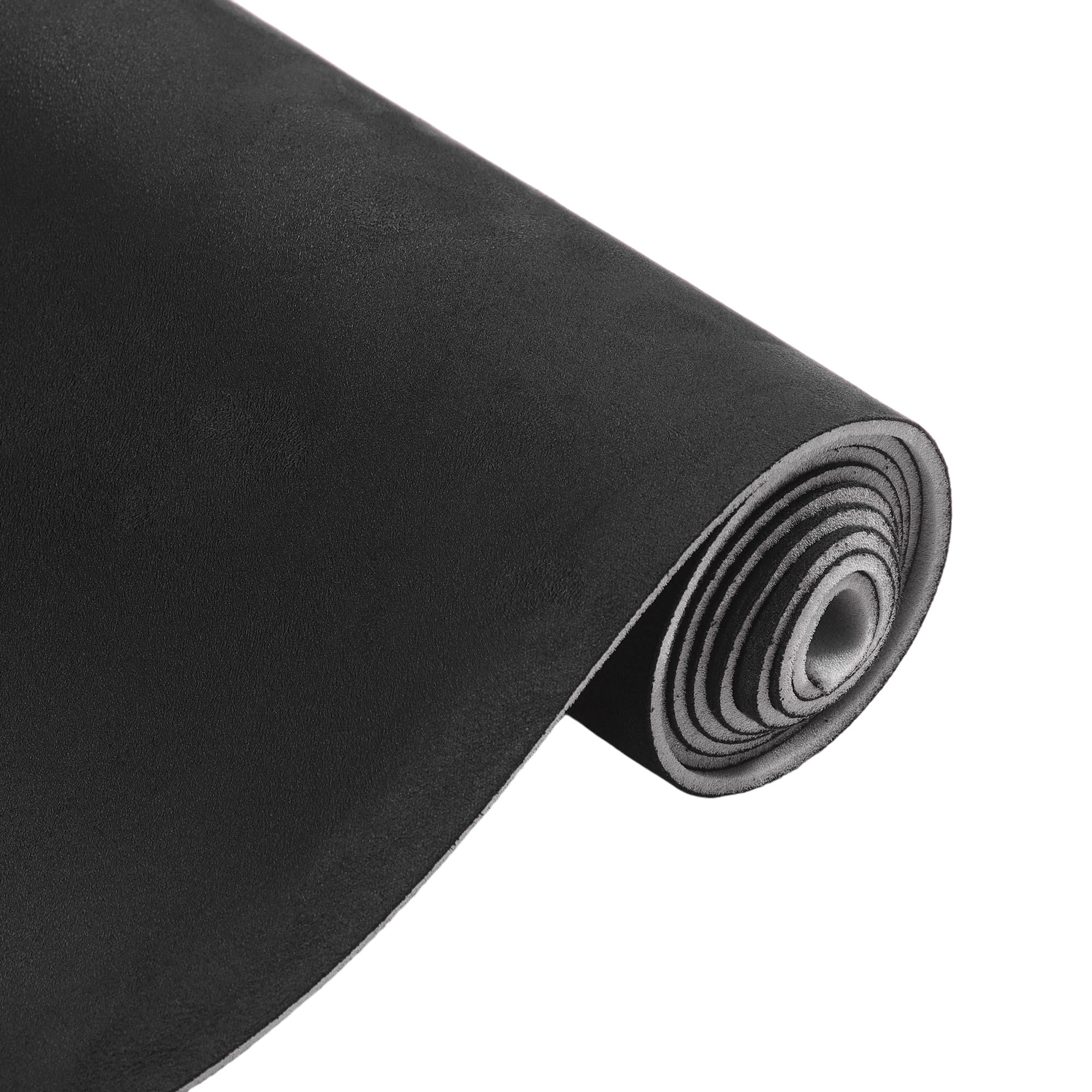 Partuto Headliner Fabric 96'' L x 57'' W Interior Trim DIY Roof Repair Replacement Suede Fabric Black 1 Pcs