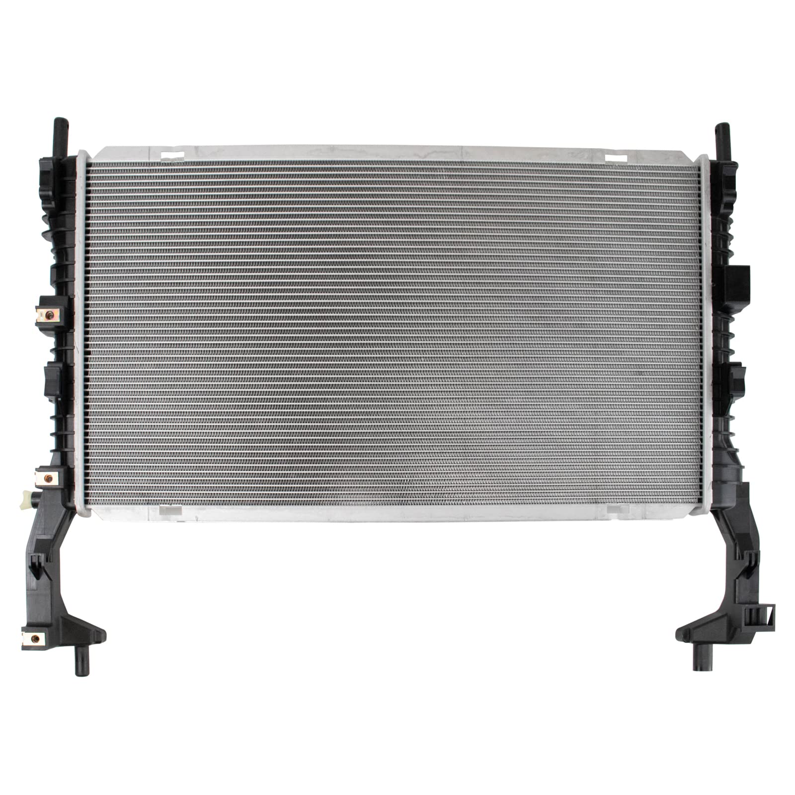 Trq Radiator Assembly Aluminum Core Compatible With 15-20 Ford Mustang Cu13486