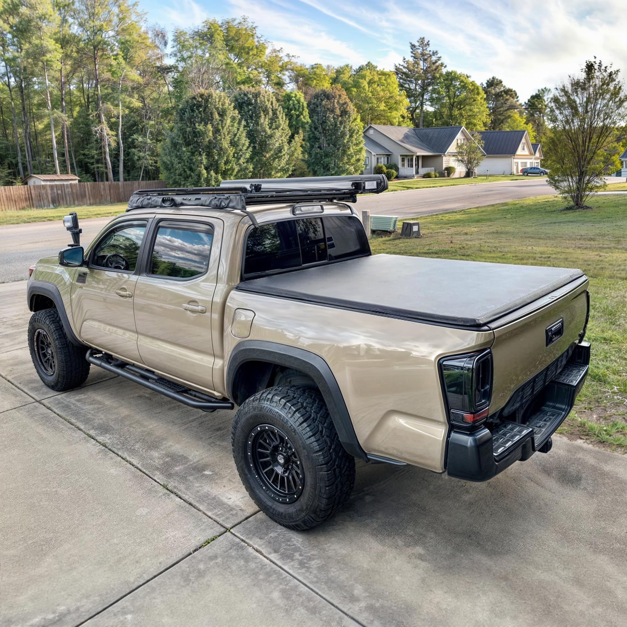 Oedro Soft Roll Up Truck Bed Tonneau Cover Compatible With 2019 2020 2021 2022 2023 2024 Dodge Ram 1500 New Body Style 6.4 Ft Be