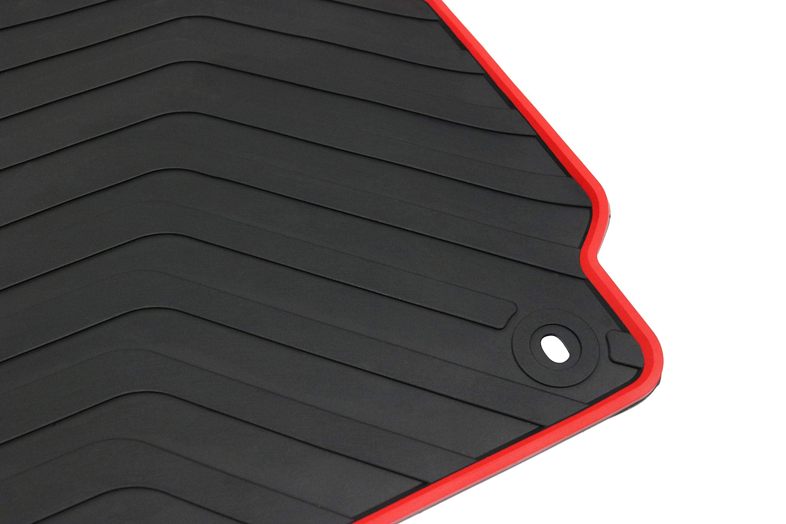 San Auto Car Floor Mat For Honda Cr-V Crv 4Th Generation 2012 2013 2014 2015 2016 Custom Fit Black And Red Rubber Auto Floor Lin