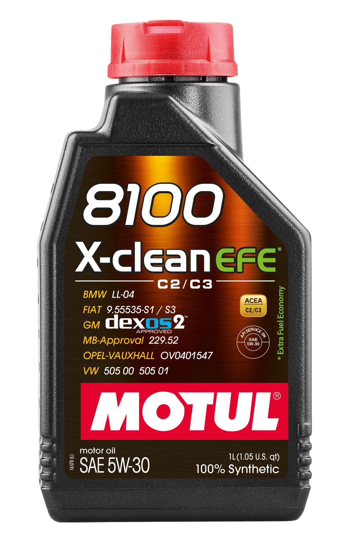 Motul 109470 8100 X-Clean EFE 5W30 1 Liter