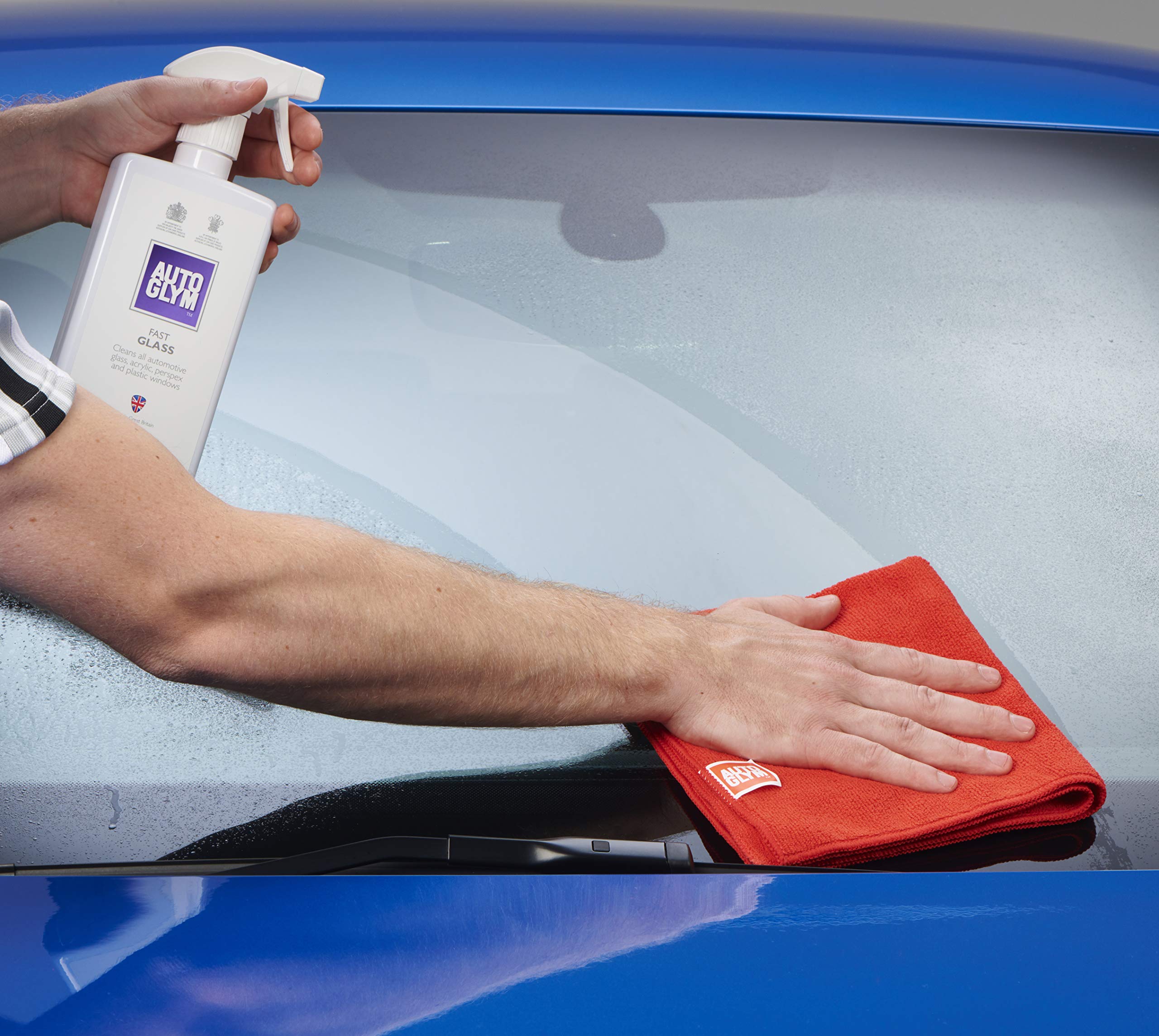 Autoglym Fast Glass, 500Ml - Car Window Cleaner For Windscreen, Windshield, Window Cleaning, Mirrors And More