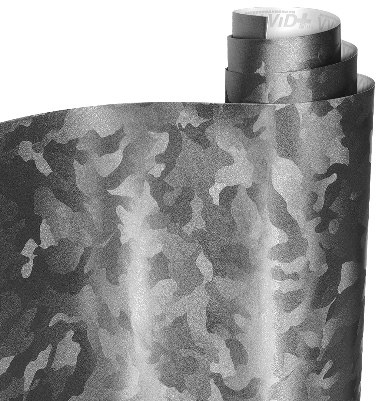 Vvivid+ Stealth Medium Pattern Camouflage Vinyl Wrap Roll (100Ft X 5Ft, Ghost Metal)
