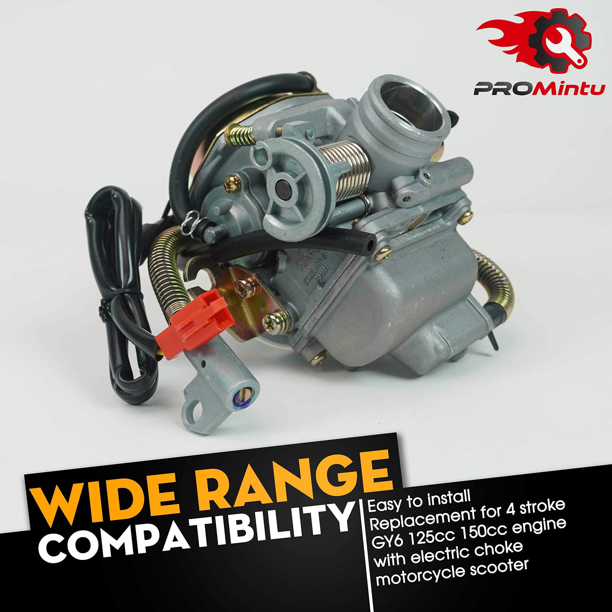 Promintu Carburetor Carb Replaces For American Yardsport Sportworks Ys200 200 Xlt Utv 14925 150Cc Engine, 4 Stroke Gy6 Atvs, Sco