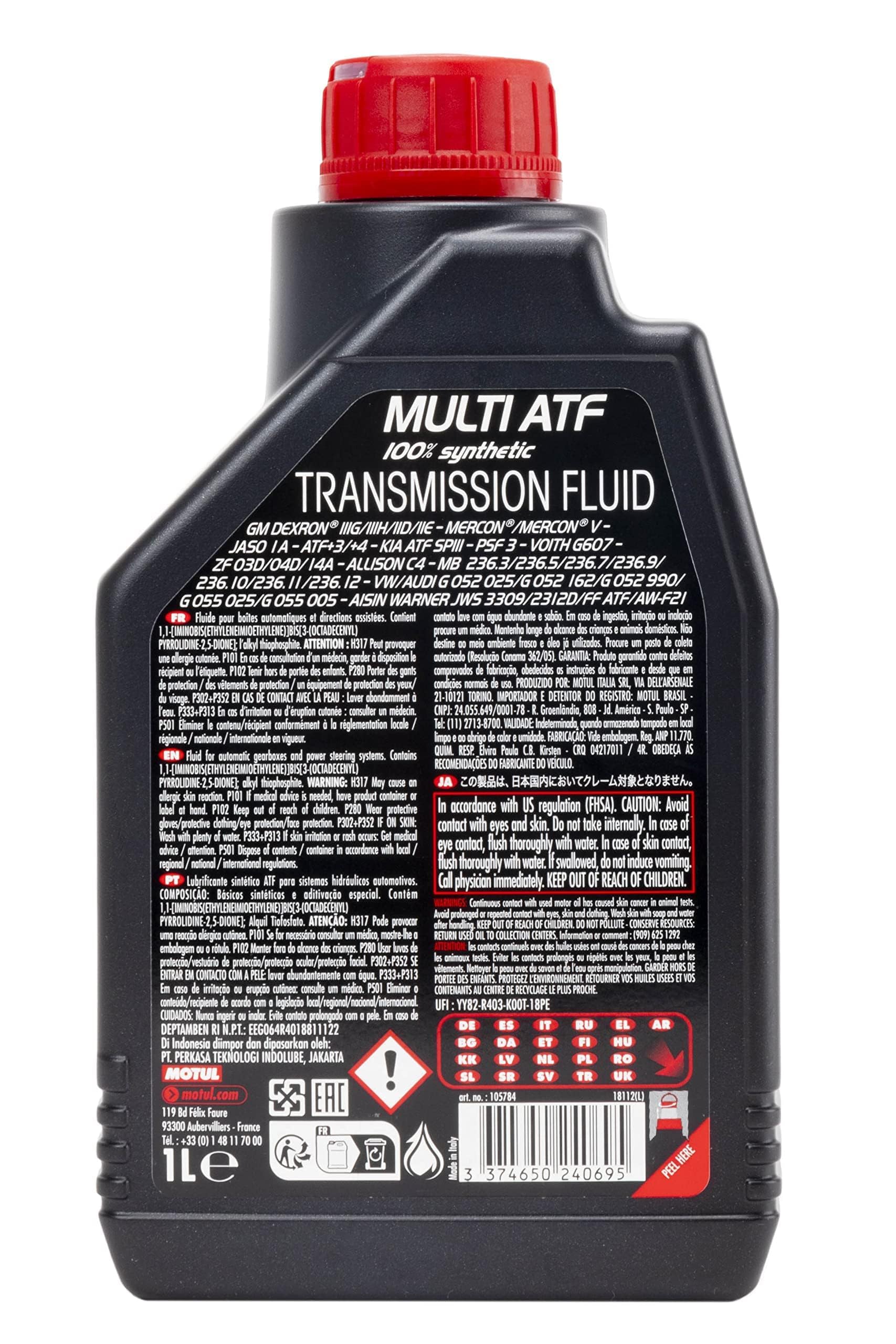 Motul Multi ATF Transmission Oil