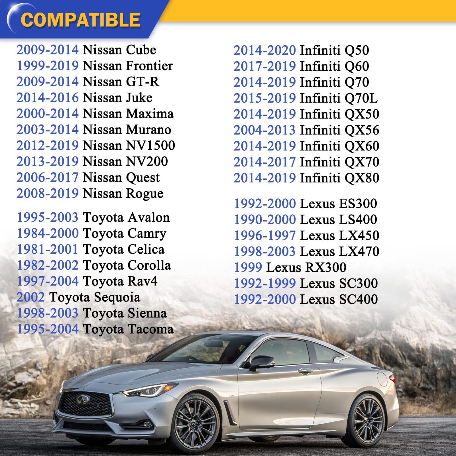 Battery Terminal Positive And Negative For Nissan Infiniti Toyota Lexus 90982-05035&90982-06022 24340-7F000&24340-7F001