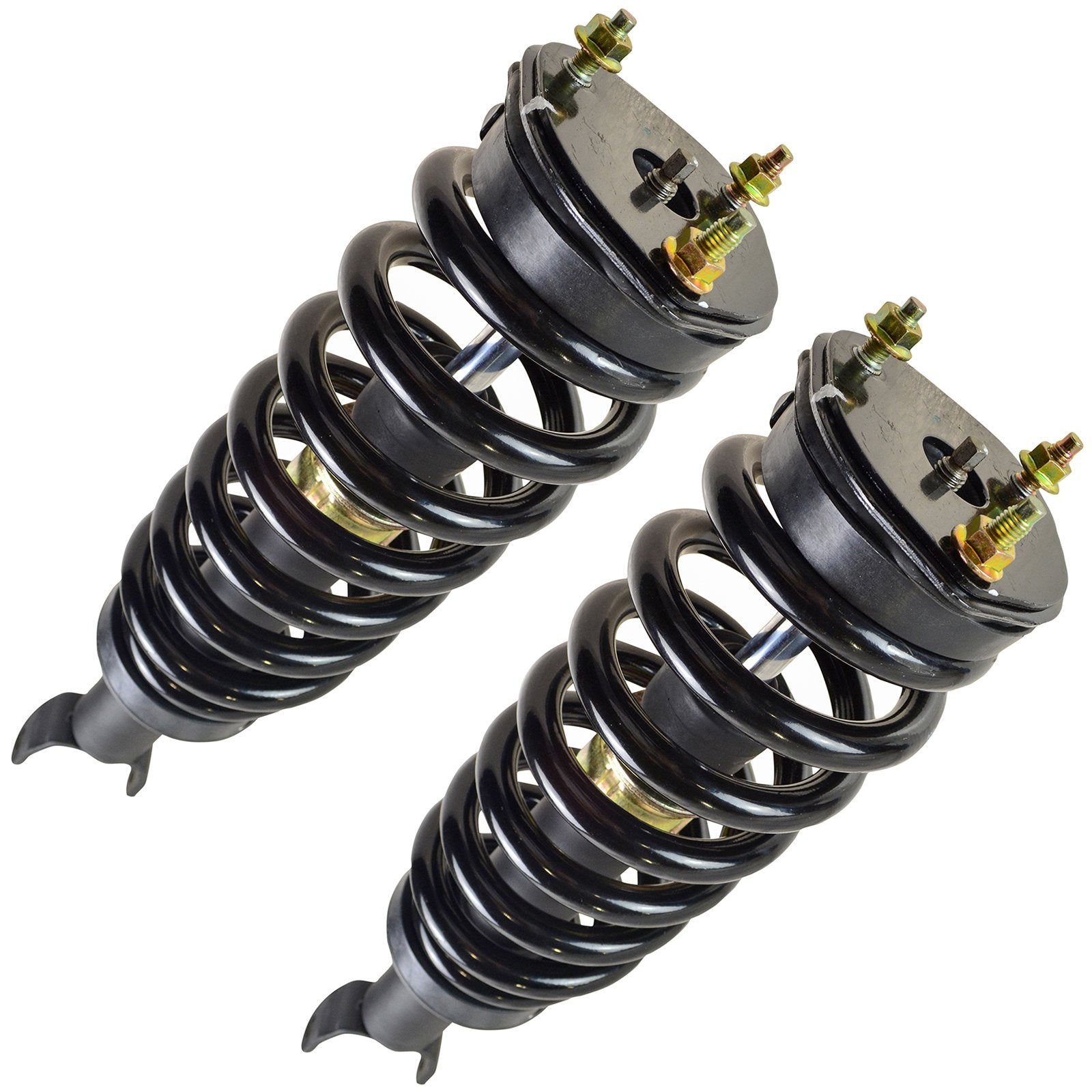 Trq Front Strut & Coil Spring Assembly Set Driver & Passenger Sides Compatible With 06-08 Dodge Ram 1500