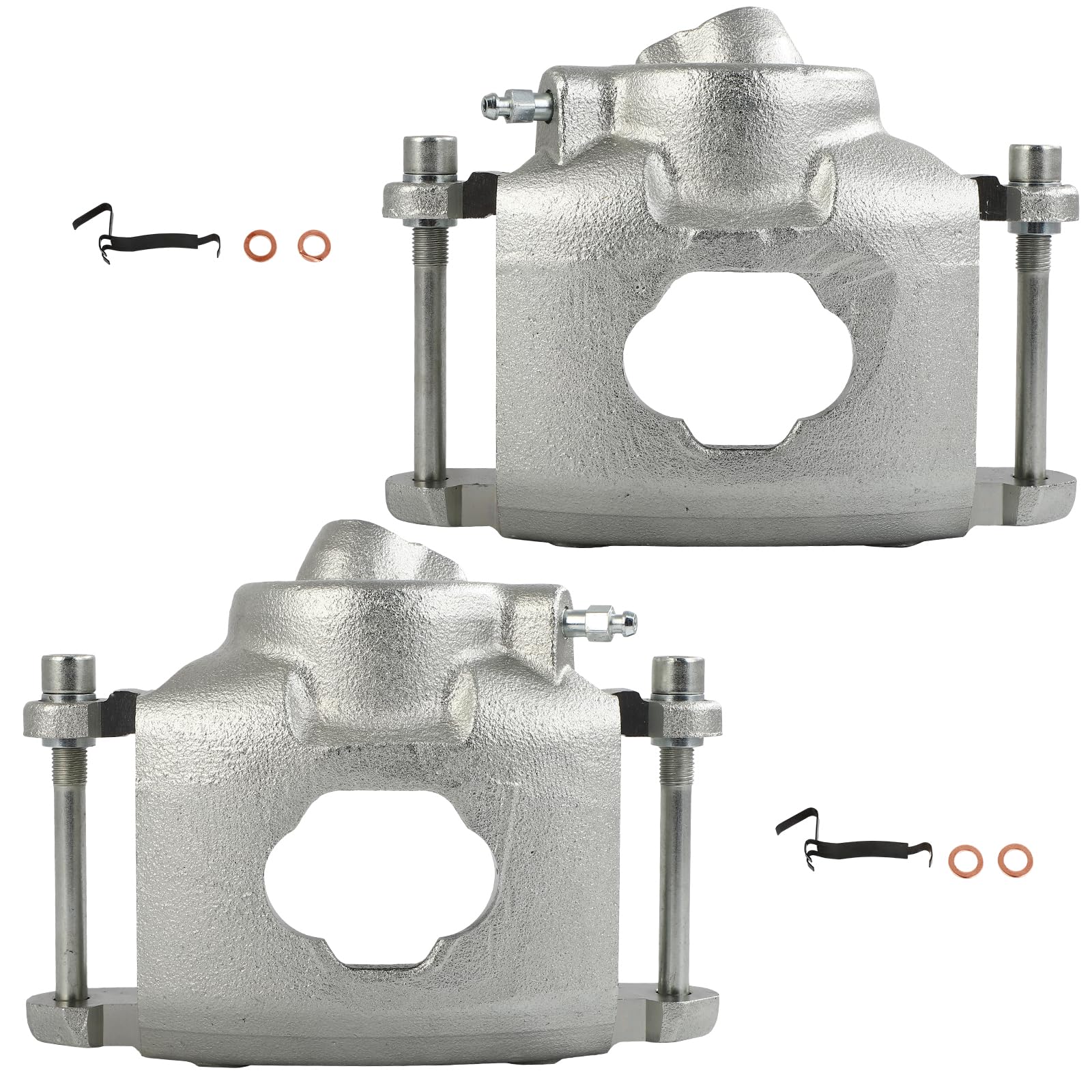 cciyu 184036 184035 Front Left & Right Brake Caliper Fit For Buick For Electra 1971-1976,For Buick For Estate Wagon 1971-1976,Fo