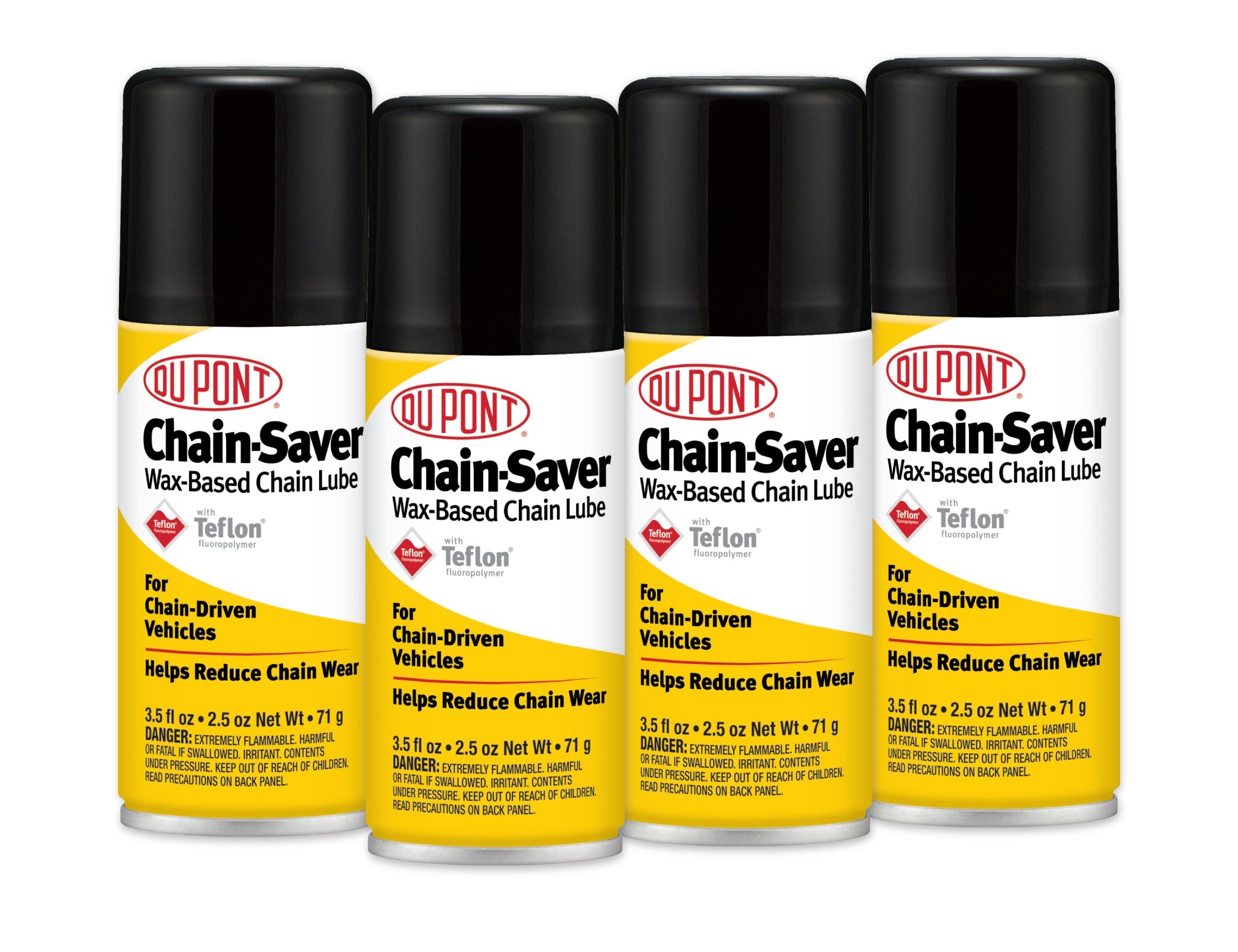 Dupont Teflon Chain-Saver Dry Self-Cleaning Lubricant, 4-Ounce