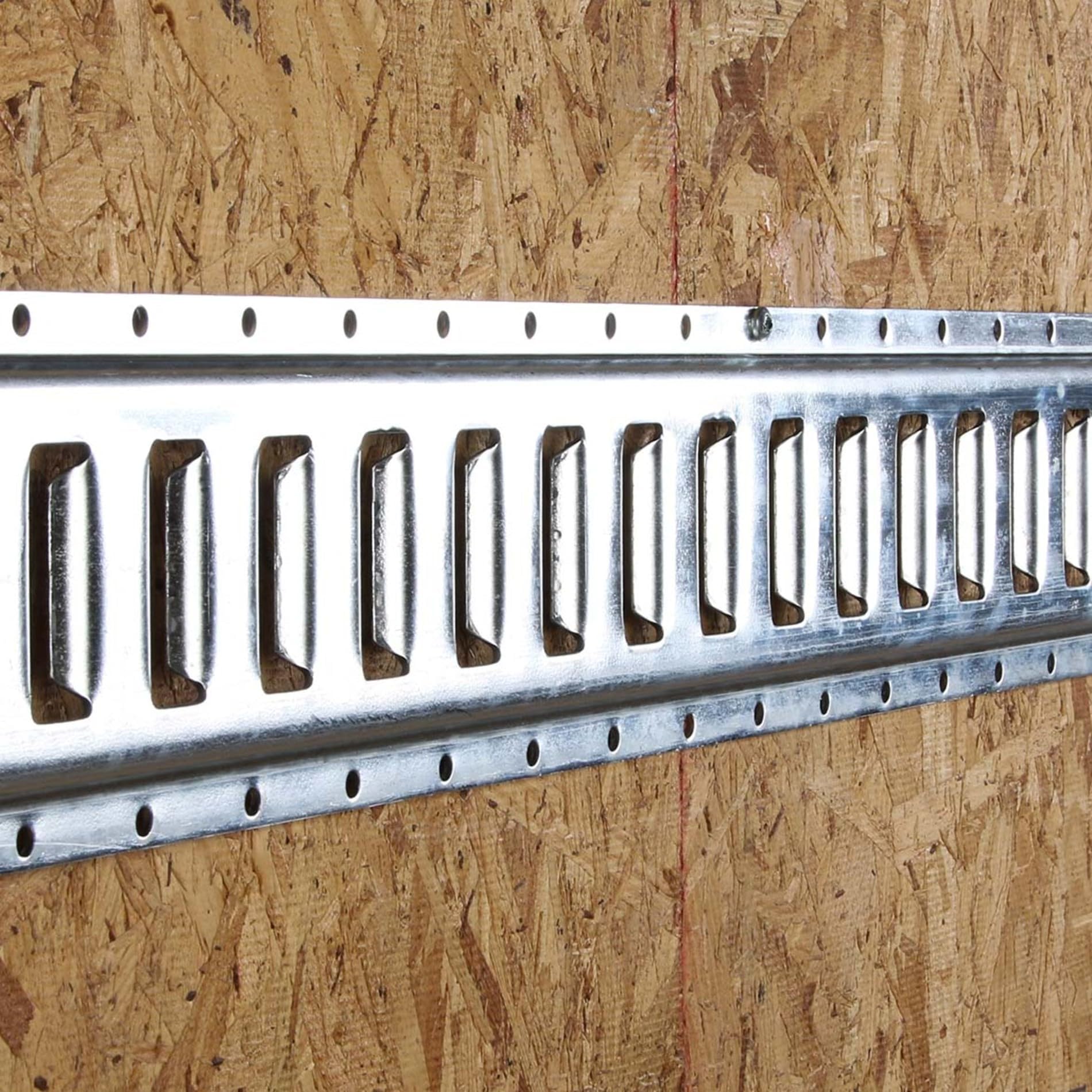 Dc Cargo - E Track Tie Down Rail Kit 10' (3 Pack) For Garages, Vans, Trailers, Motorcycle Tie Downs, Atv Mountings - Etrack Bar