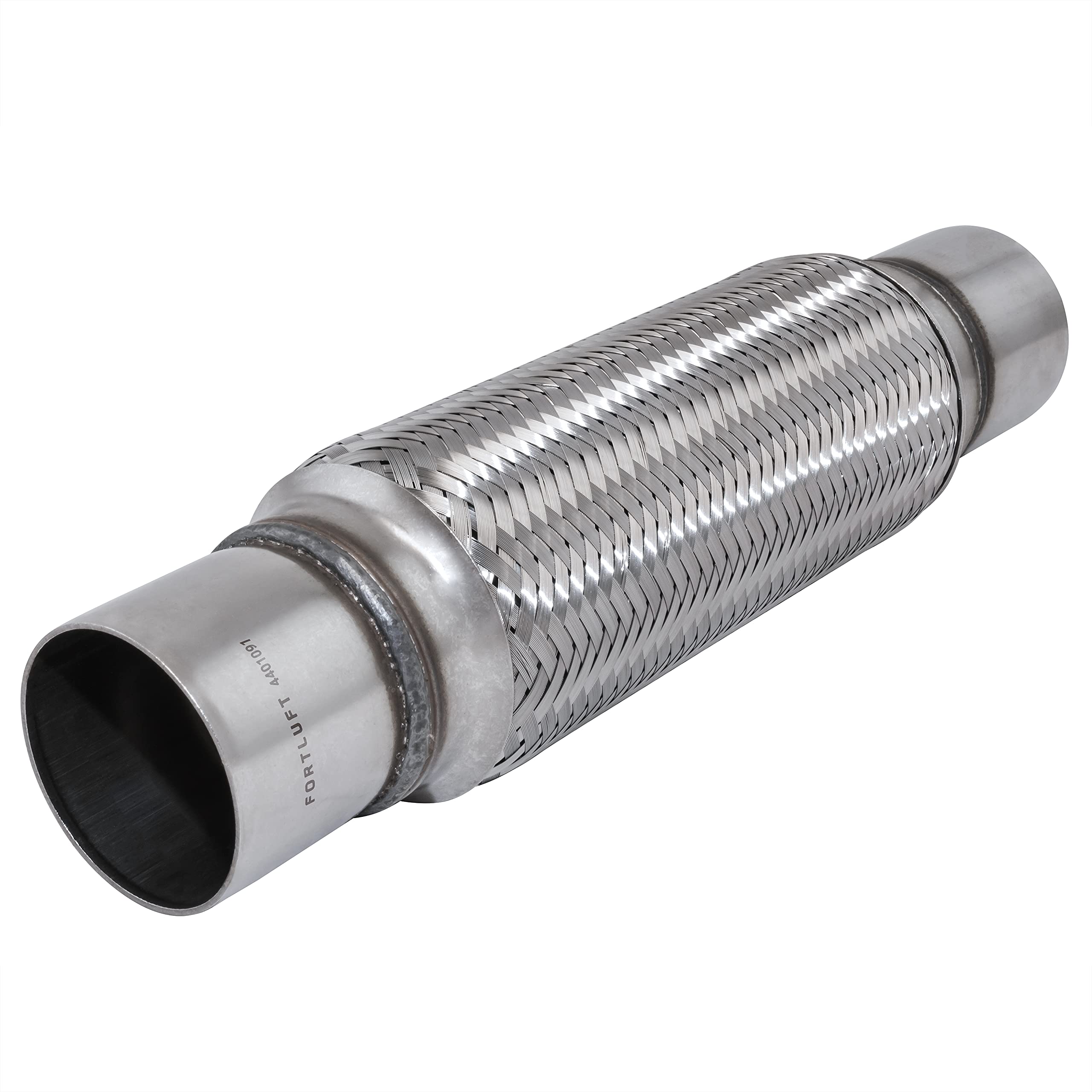 Fortluft Exhaust Flex Pipe (Exhaust Flex Connector With Extension Pipes, 2.50''X10.00''X14.00''/63.5X254X356Mm)