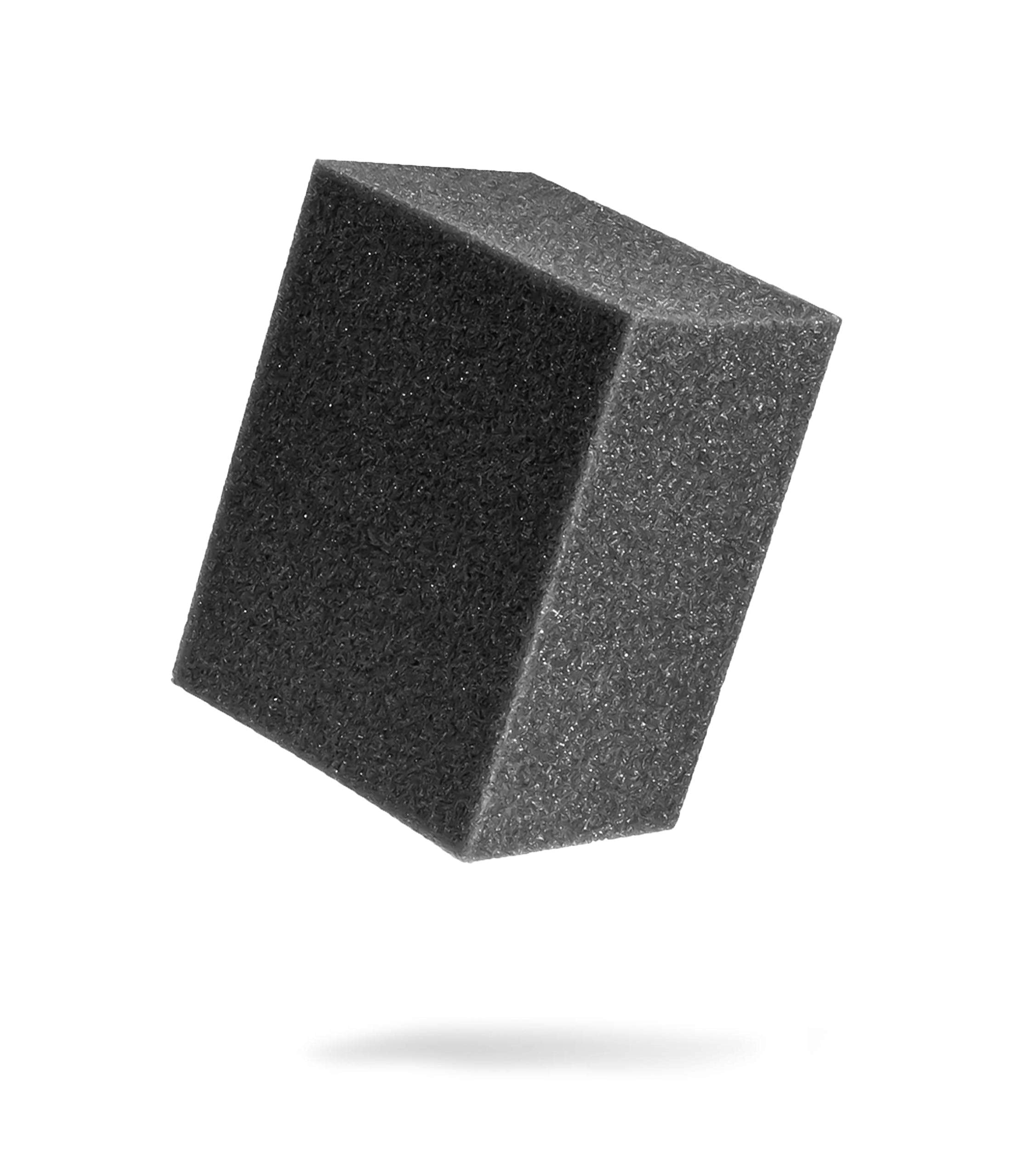 Adam'S Polishes Block Applicator Trim Dressing & Tire Shine Applicator Pad For Car Detailing | Reusable & Customizable Durafoam | For Use After Car Wash Wheel Cleaner