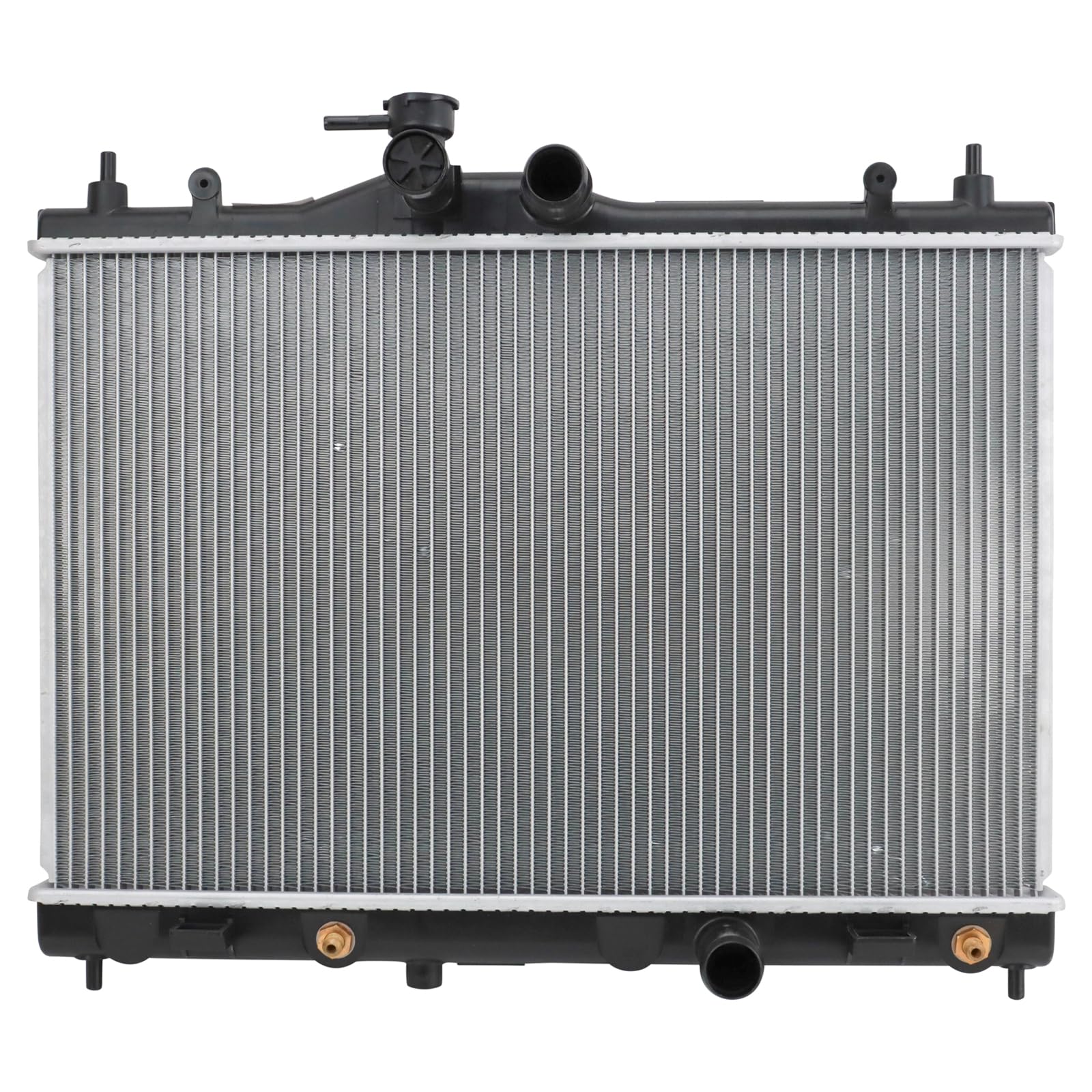 Trq Radiator Assembly Aluminum Core Compatible With 07-12 Nissan Versa Cu13002