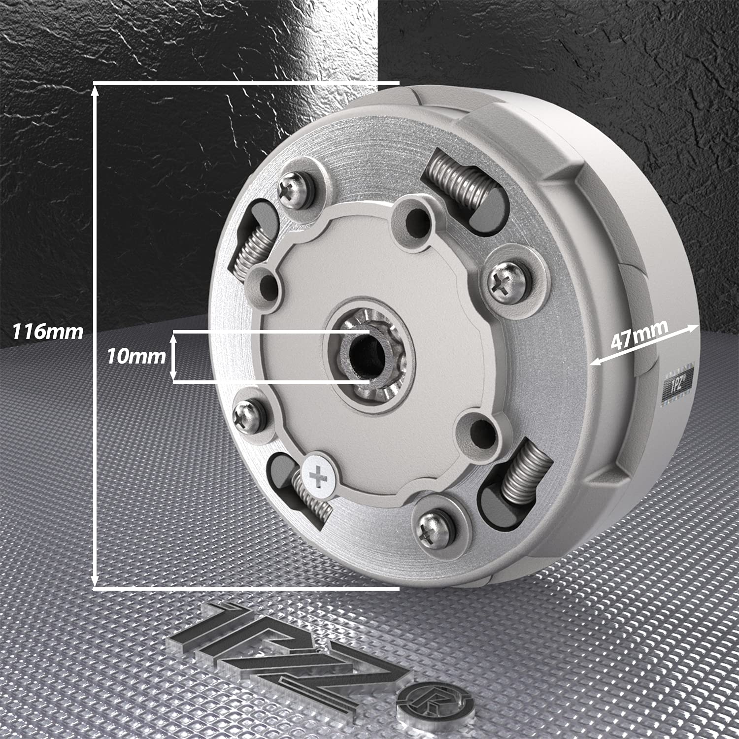 1Pz Ta1-17T 17 Teeth Semi Automatic Clutch Assembly For 50Cc 110Cc 125Cc 135Cc Atv Quad Go Kart Dirt Bike Roketa Kazuma Jcl Nst Sunl Taotao