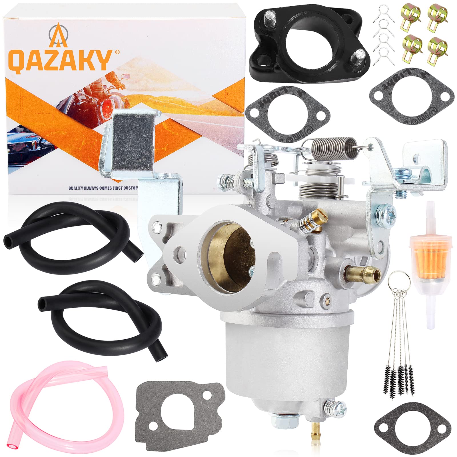 Qazaky Carburetor Compatible With Yamaha Gas Golf Cart G2 G5 G8 G9 G11 G14 4-Cycle Engine 1985-1996 J38-14101-00 J38-14101-01 J38-14101-02 Jn3-14101-00 Jn3-14101-10 Carb