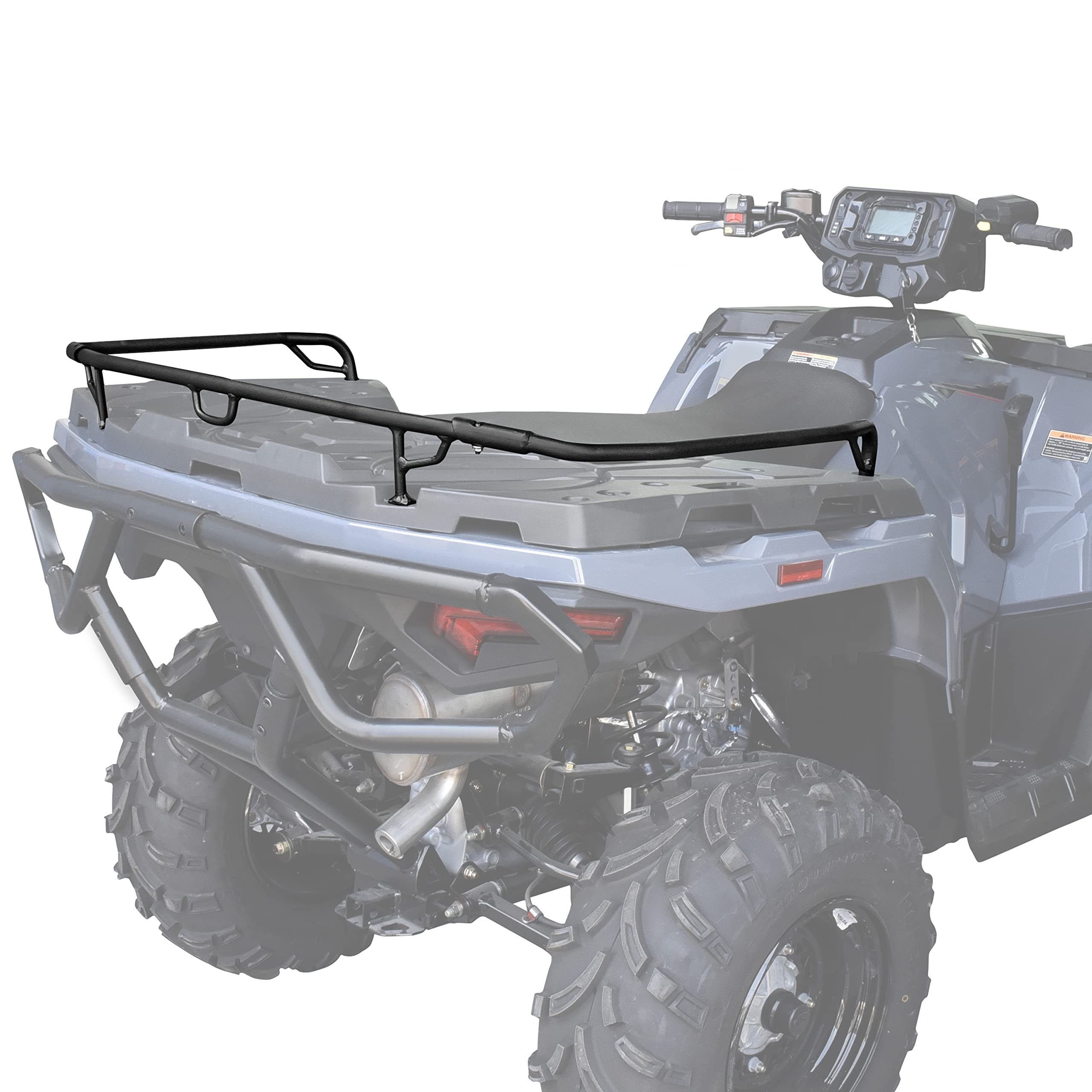 Kaitimoto Rear Bumper For Polaris Sportsman 450 570 21-25, Rear Steel Brush Guard Profile Bumper Guard Protector For Polaris Sportsman 450H.O 570 Touring 2021-2025 Accessories (Replace #2884847)