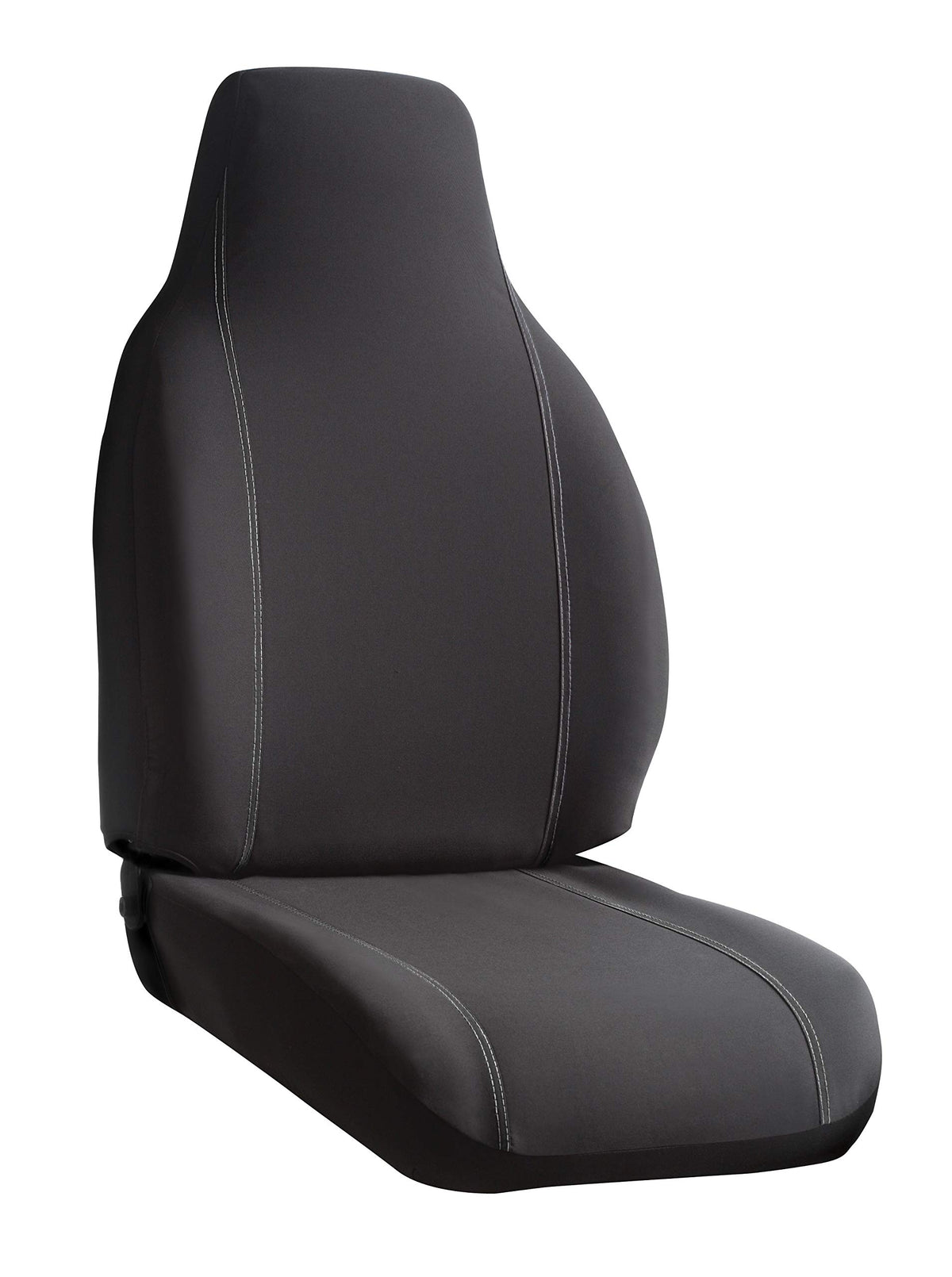 Fia Sp82-26 Black Custom Fit Rear Seat Cover Split Seat 60/40 - Polyester, (Black)