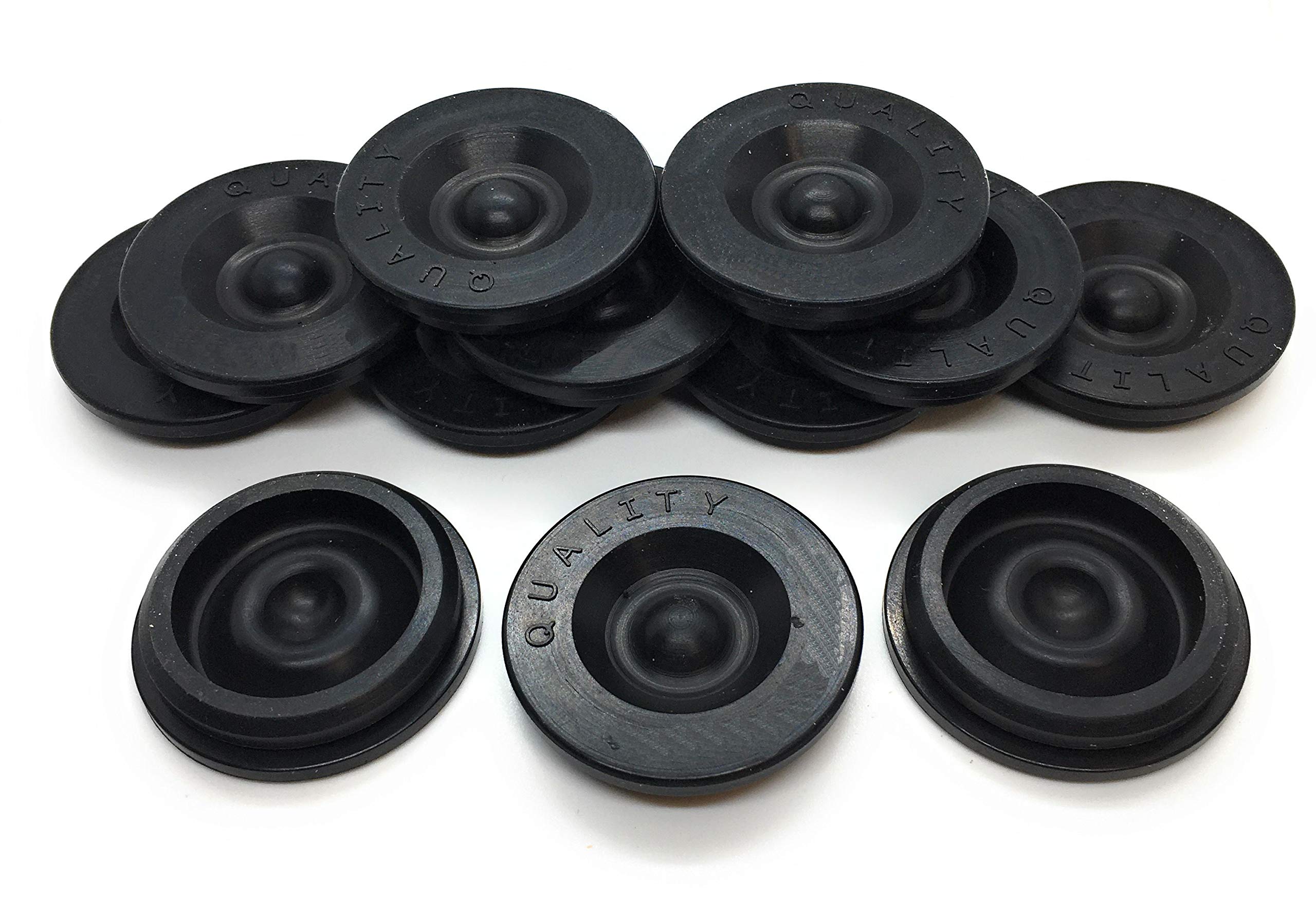 REPLACEMENTKITS.COM - Brand Fits Dexter AL-KO Tiedown Eng Replacement. Fits 1.986 I.D. Metal dust Cap EZ-Lube Axle Grease Plugs 