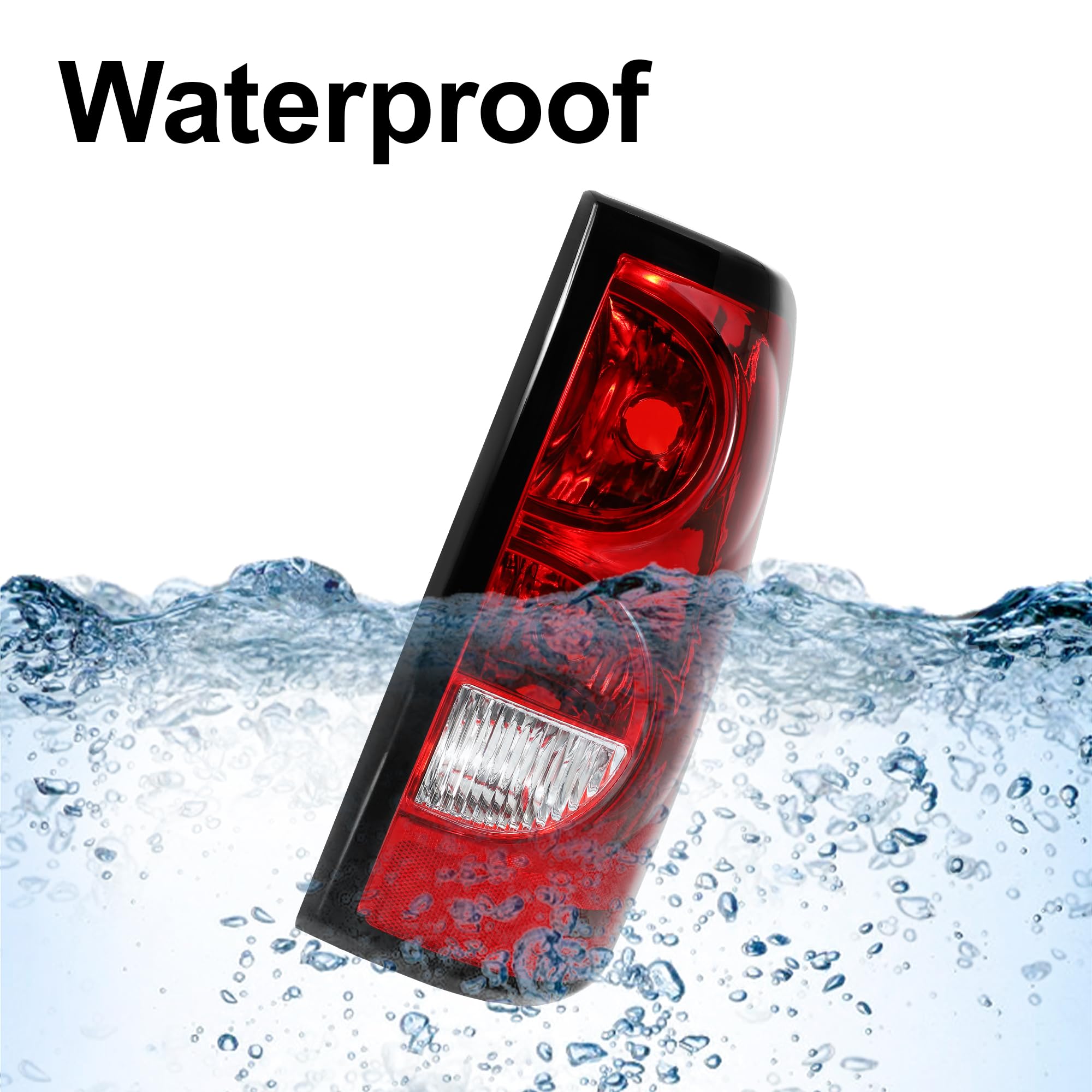 Daume Tail Lights Rear Lamp Compatible With 2003 2004 2005 2006 Chevy Silverado 03 Silverado 04 Silverado 05 Silverado 06 Silverado Brake Lamp Driver Side And Passenger Side