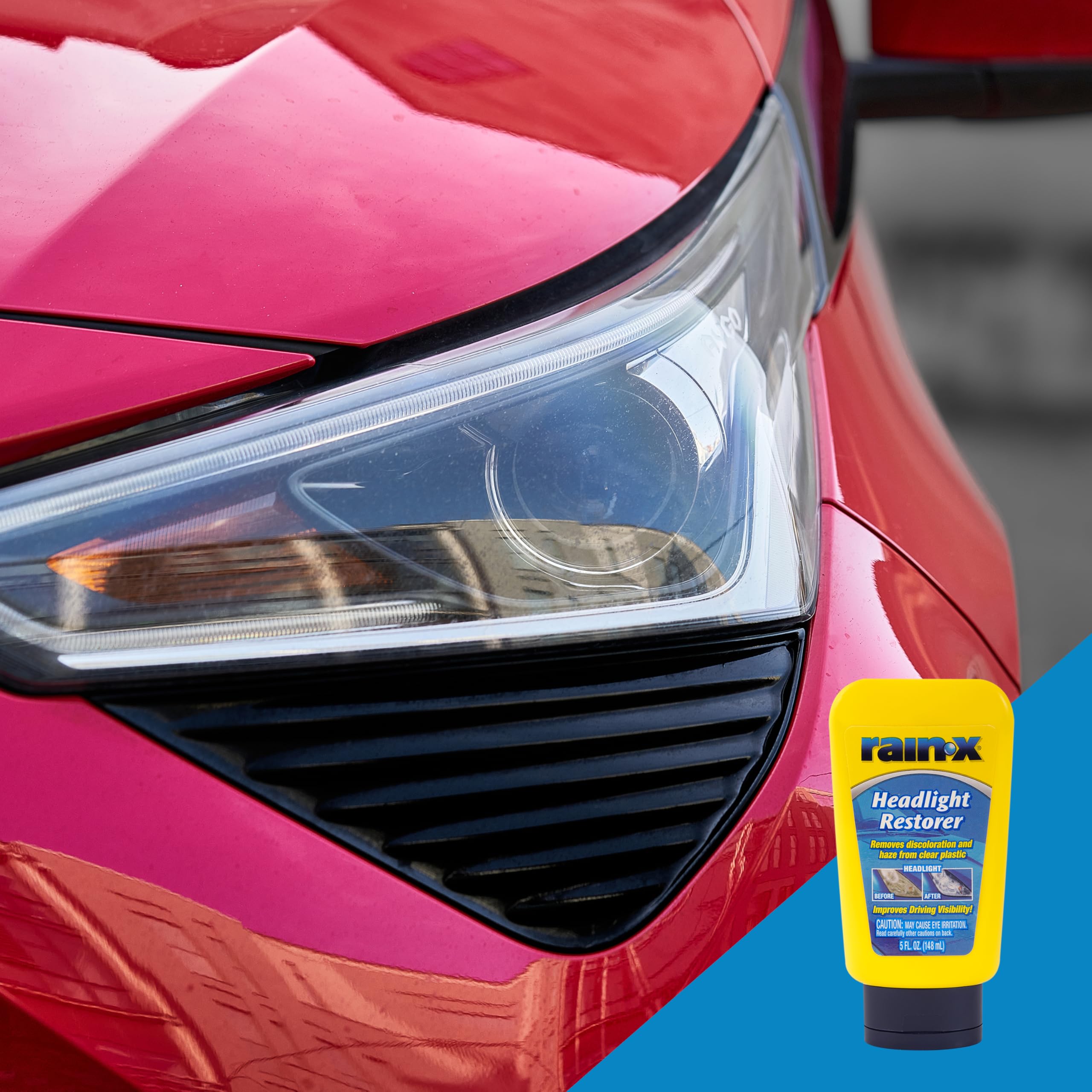 Rain-X 800001810 Headlight Restorer - 5 Fl Oz.