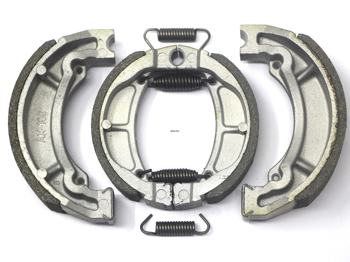 Master Chen Front Rear Brake Shoes for Kawasaki KLX 110 02-20 - KLX 110L 10-20 - KLX 110R 2002 2003 2004 2005 2006 2007 2008 200