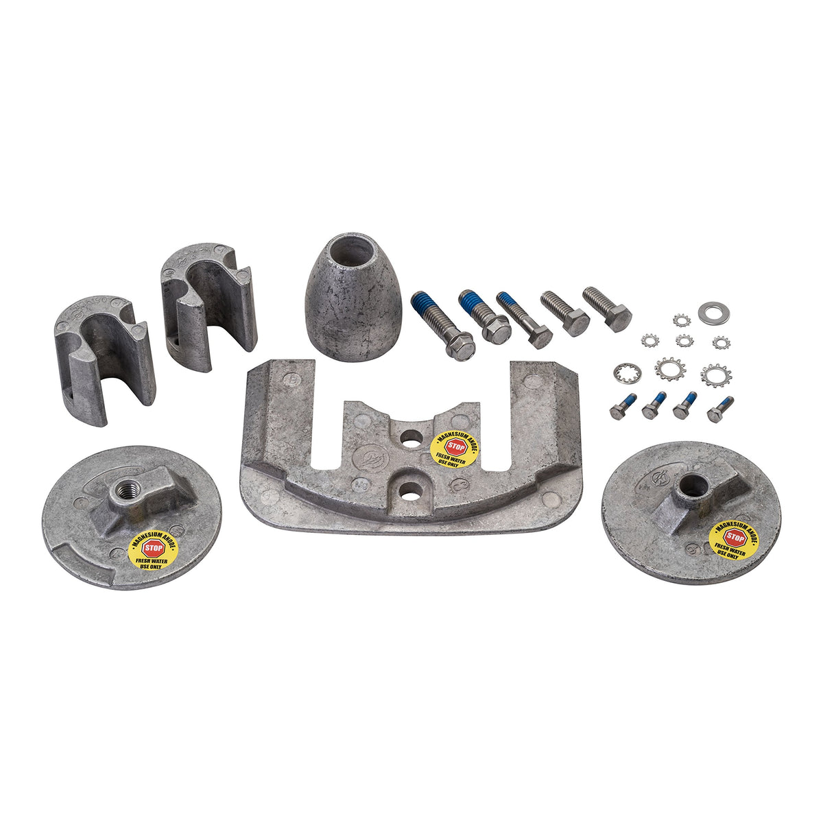 Quicksilver 888760Q04 Magnesium Anode Kit For Mercruiser Bravo Iii Drives