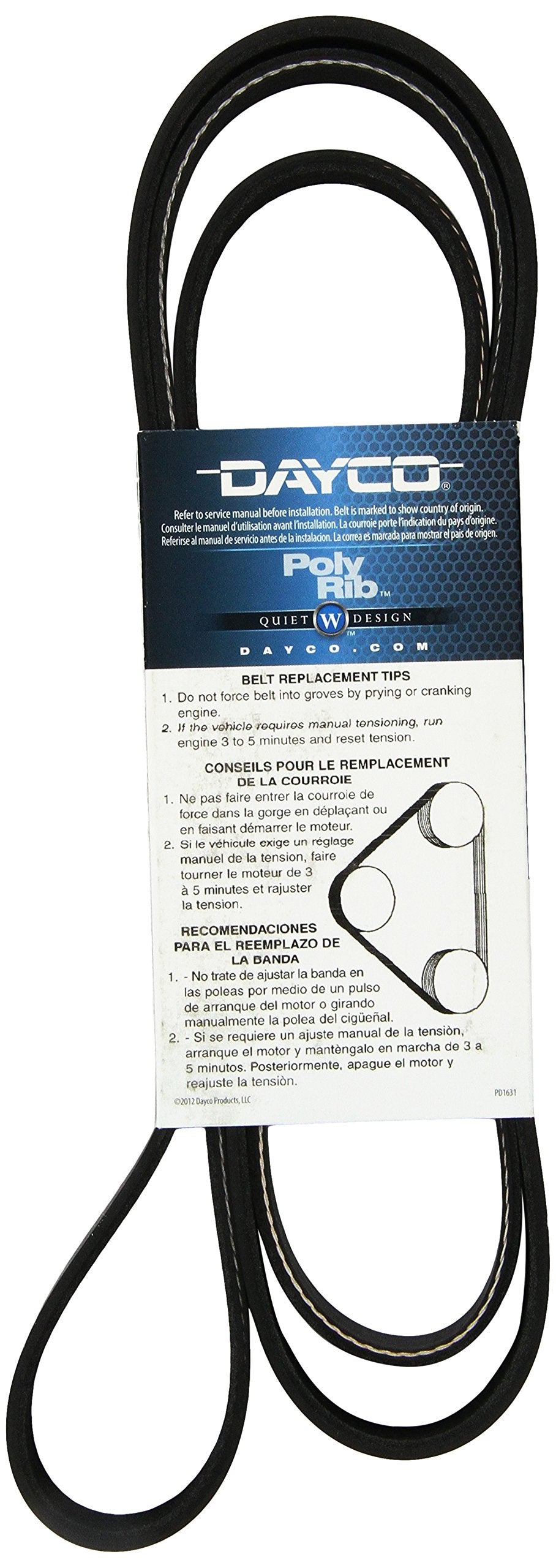 Dayco 5070795 Serpentine Belt