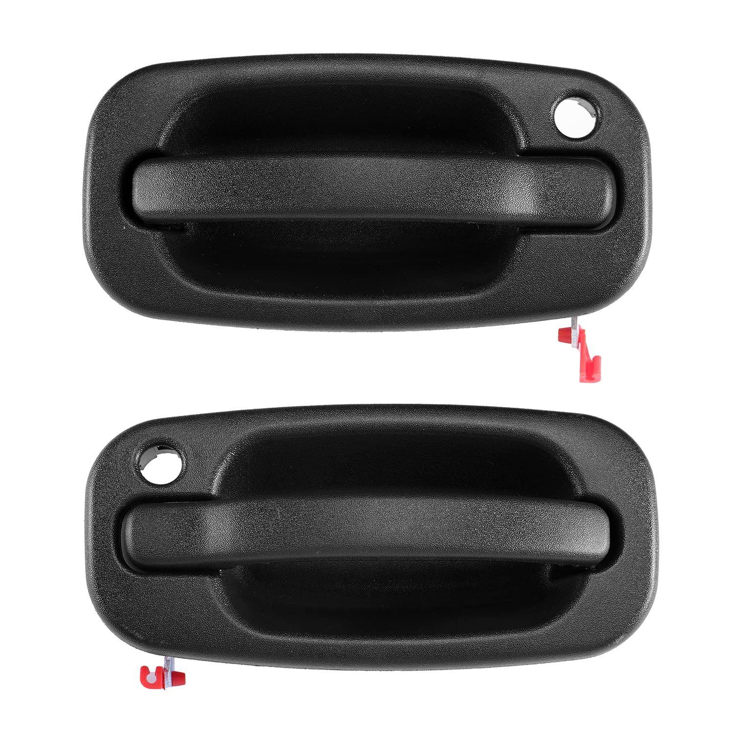 Front Left Drive & Right Passenger Door Handle With Key Hole For 1999-2007 Chevy Silverado Suburban Tahoe Avalanche Gmc Sierra Y