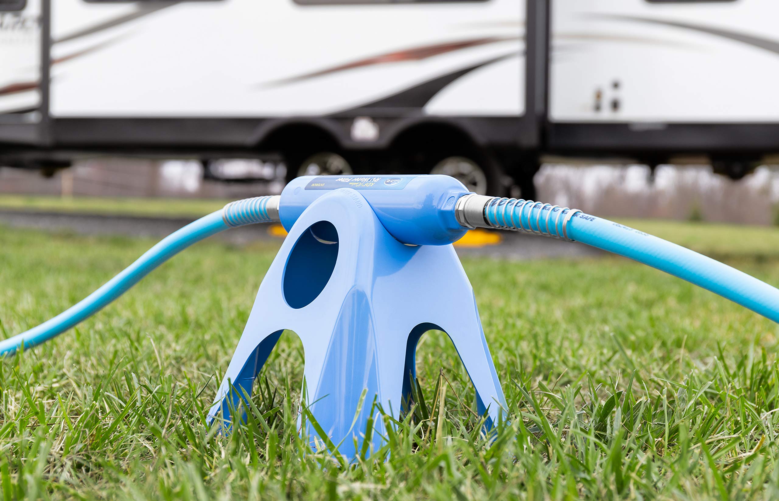 Camco Evoflex 75-Ft Water Hose - Rv Drinking Water Hose Contains No Lead, No Bpa & No Phthalate - Flexible Design W/Stainless St