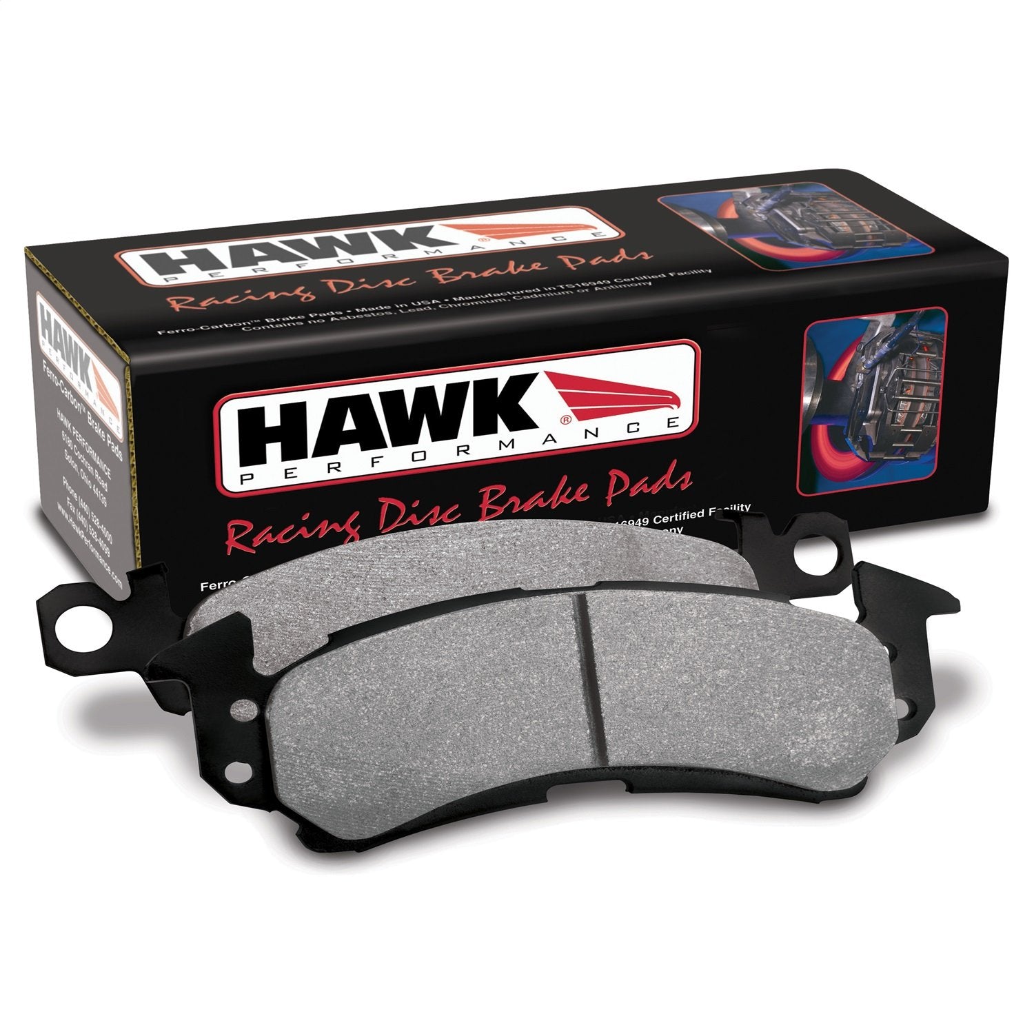 Hawk Performance Hb245N.631 Hp Plus Brake Pad