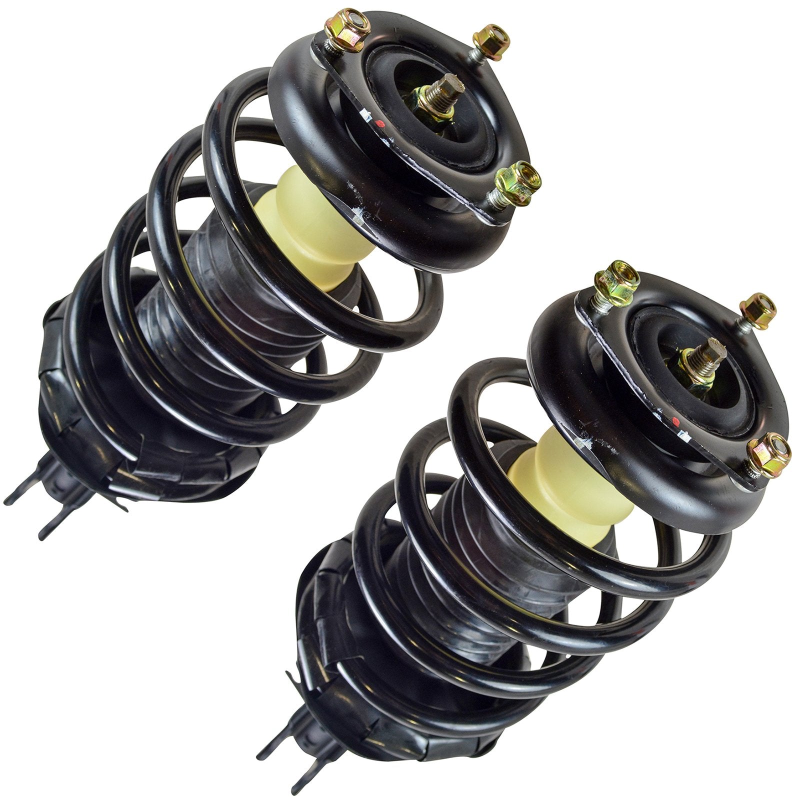 Trq Front Strut & Coil Spring Assembly Set Driver & Passenger Sides Compatible With 02-06 Nissan Sentra