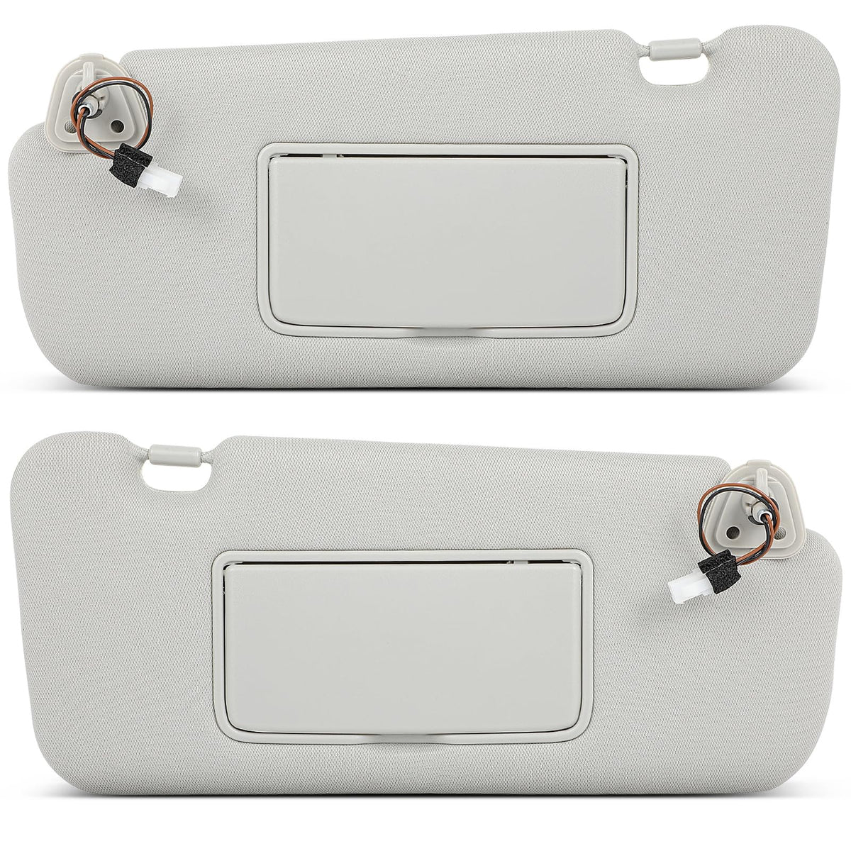 Scitoo Left & Right Sides Sun Visor Assembly With Sunroof Fit For 2009 2010 2011 2012 2013 2014 For Nissan Murano 96401-1Aa1B Gr