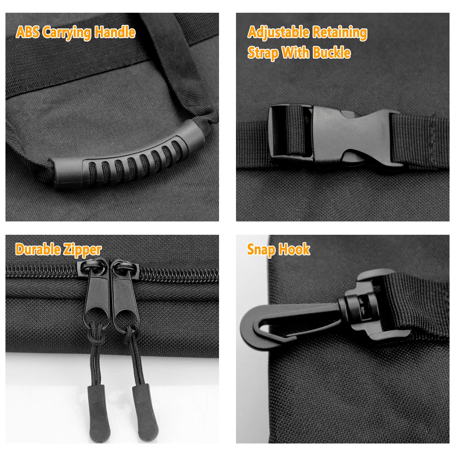 Mekar Freedom Panel Hard Top Storage Bag With Handle Compatible With 2007-2022 Jeep Wrangler Jk Jku Jl Jlu Sports Sahara Freedom