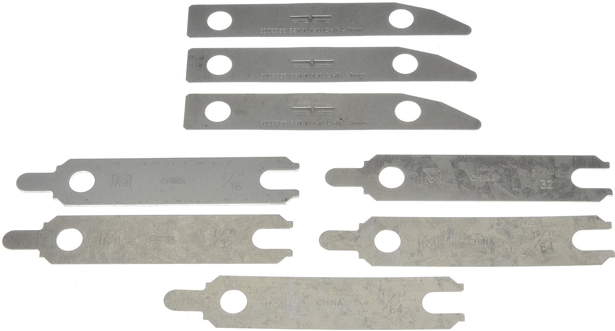 Dorman 02335 Starter Alignment Shim, 8 Pack Universal Fit