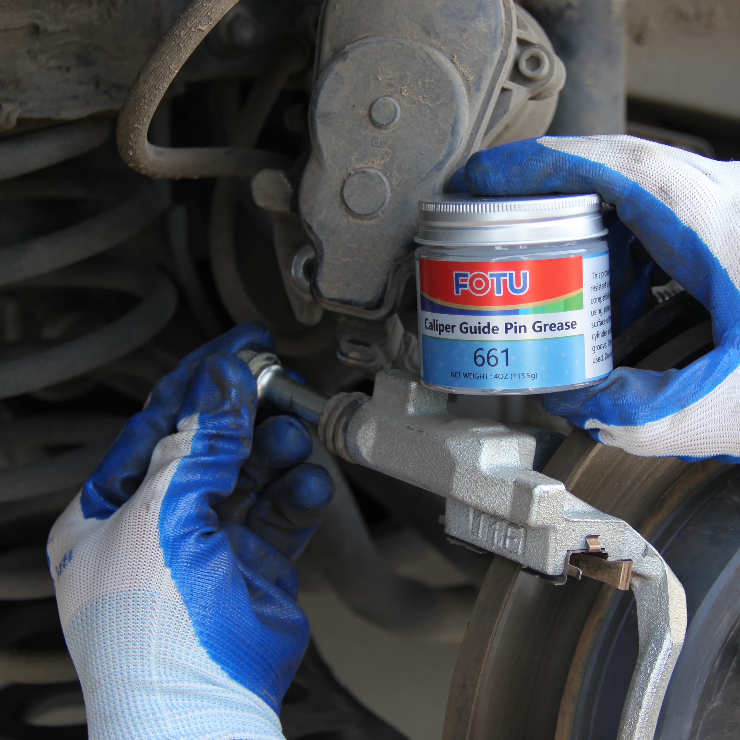 Fotu 661+561 Brake Quiet Grease System Maintenance Set