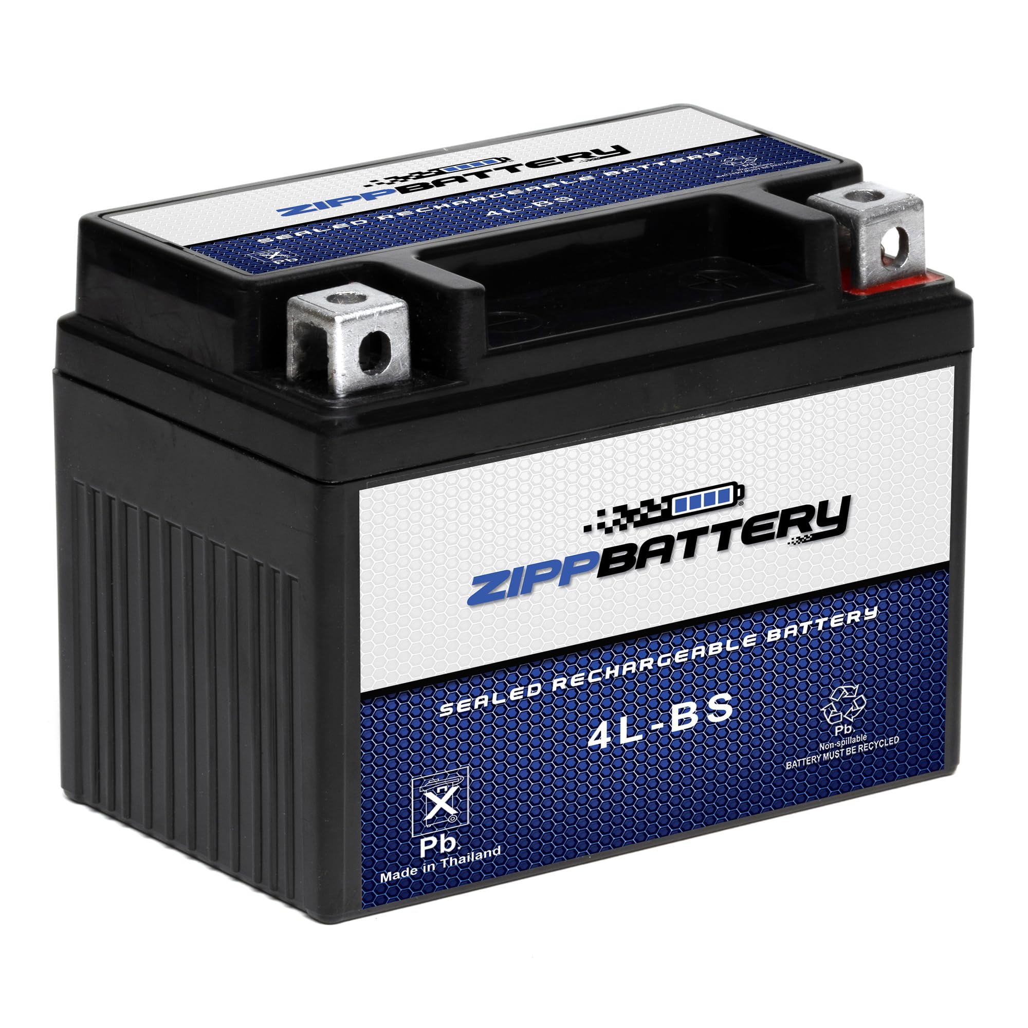 Zippbattery 4L-Bs Maintenance-Free, 50Cca, 12V 4Ah Battery Replacement For Atv, Motorcycle, Jet Skis, Scooter, Utv, And More - N