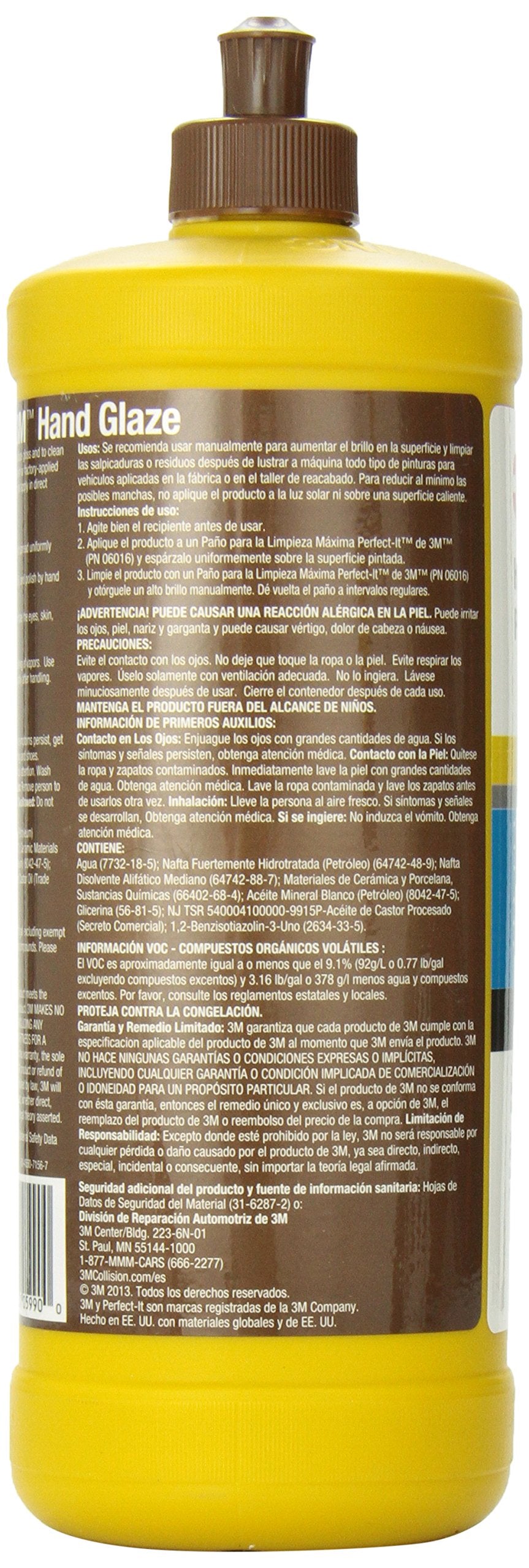 3M 05990 Hand Glaze, 1 Quart (32 Fl Oz)