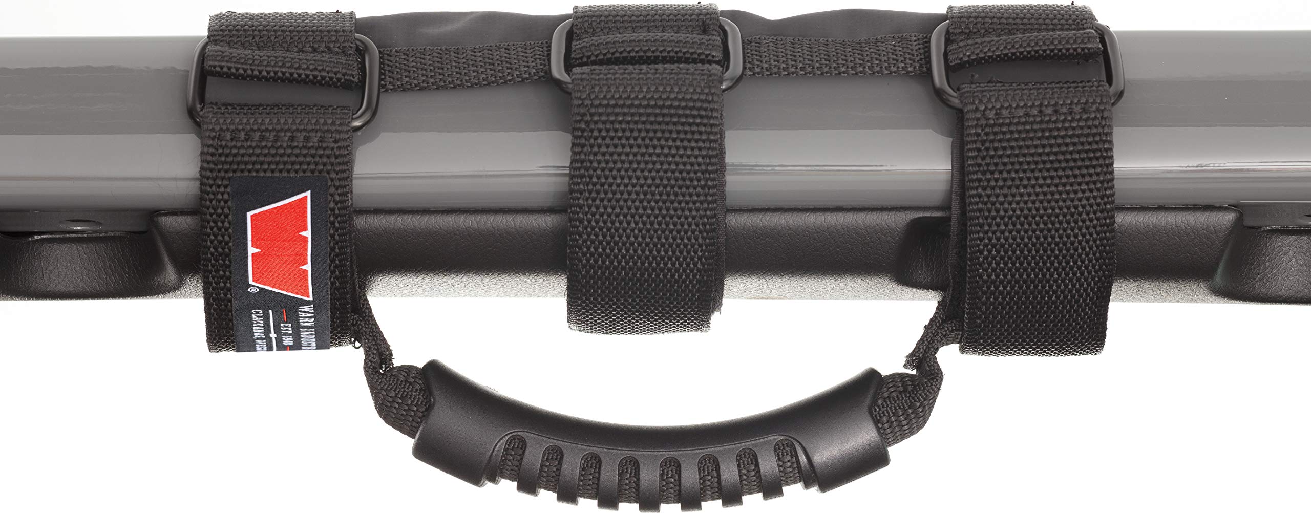 Warn 102653 Epic Trail Gear: Rubber Grip Grab Handles For Roll Cage/Bar, 1 Pair