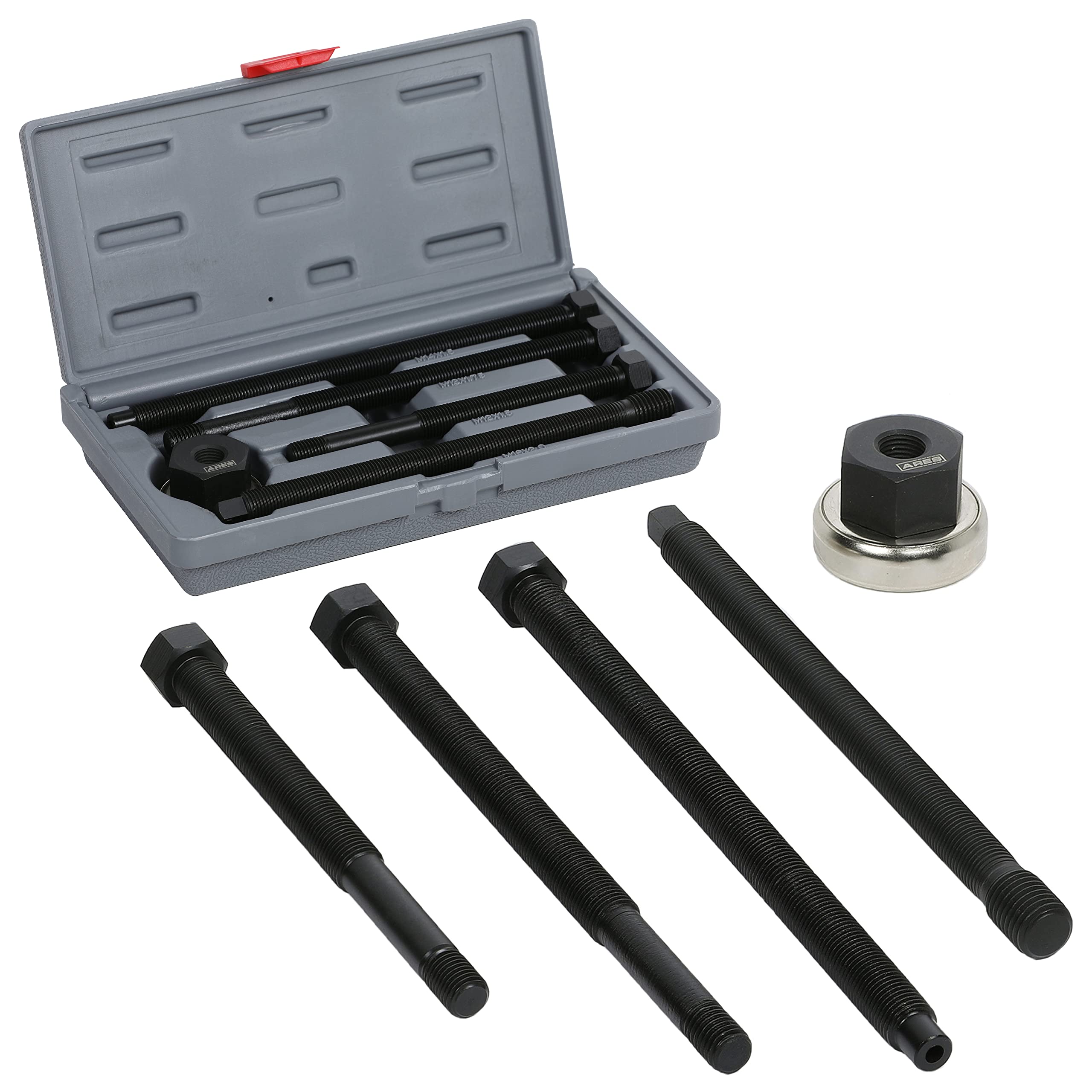Ares 15087 - Long Reach Harmonic Balancer Install Kit - Install Balancer Pulleys On Domestic And Import Vehicles - Extra Long In