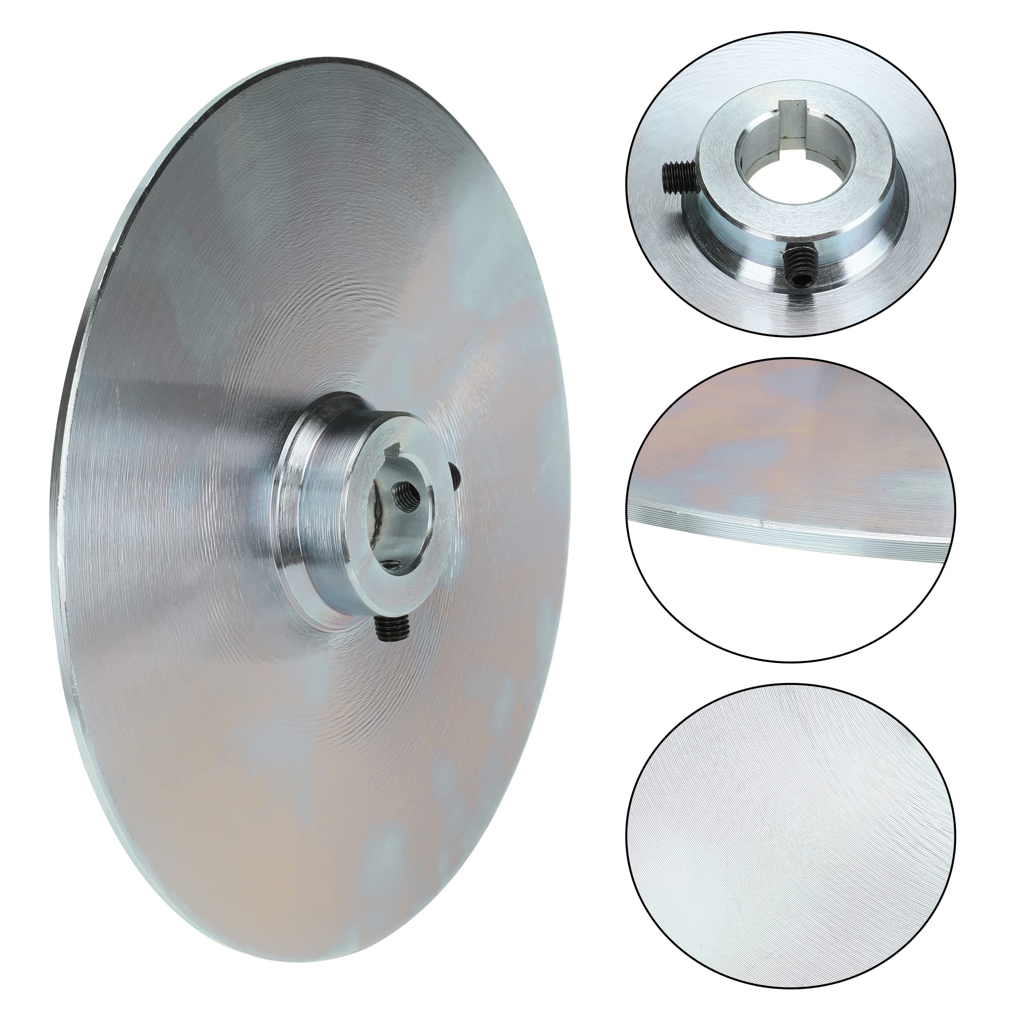 Grehua 8'' Mechanical Brake Disc 1'' Bore 1/4'' Keyway For Azusa 1823 Manco 9598 9597 Airheart Mb-1 Yerf-Dog Asw Bristers Go Kar