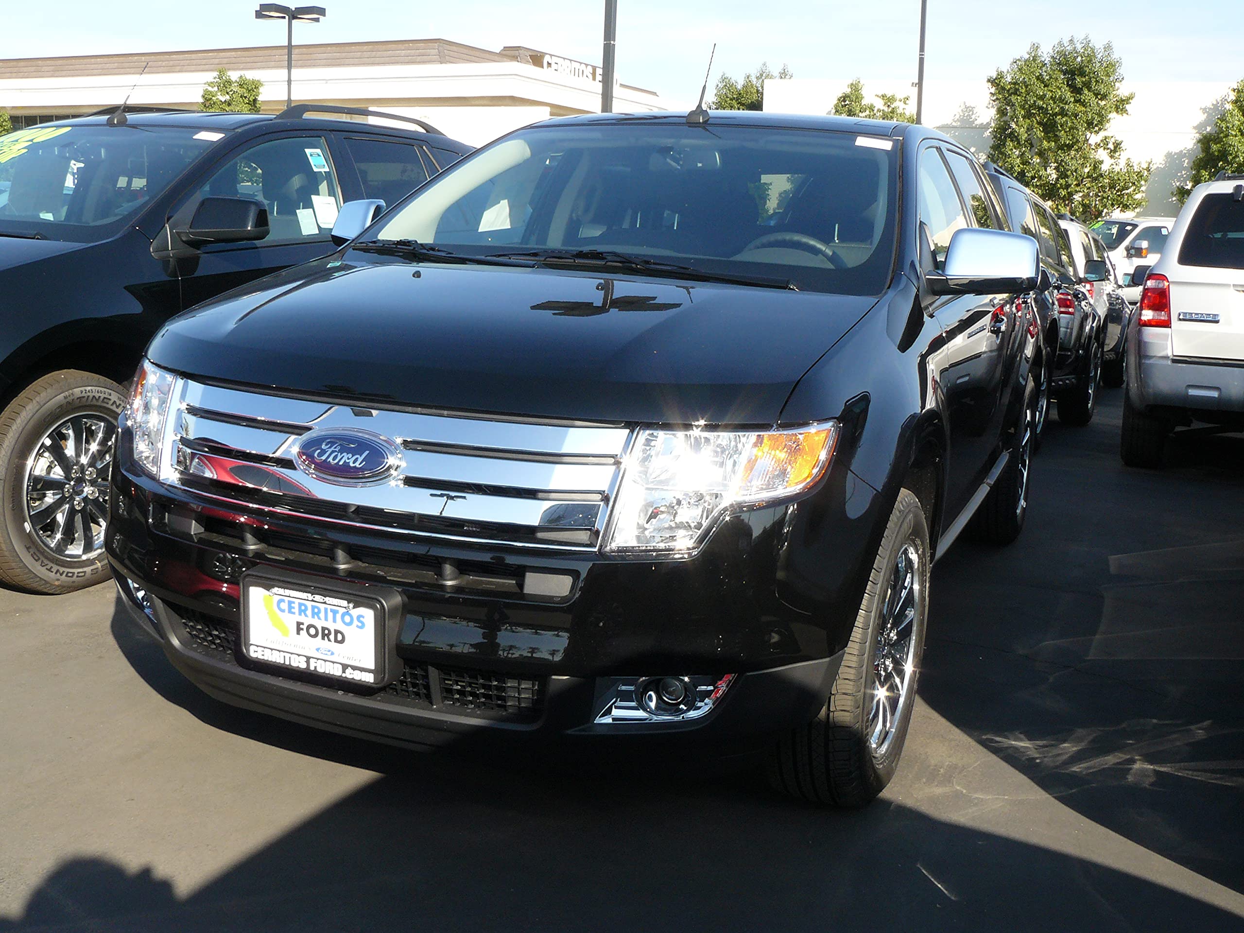 Tfp (550 Mirror Insert Accent, Chrome - Compatible With Ford/Lincoln 07-10 Edge/Mkx